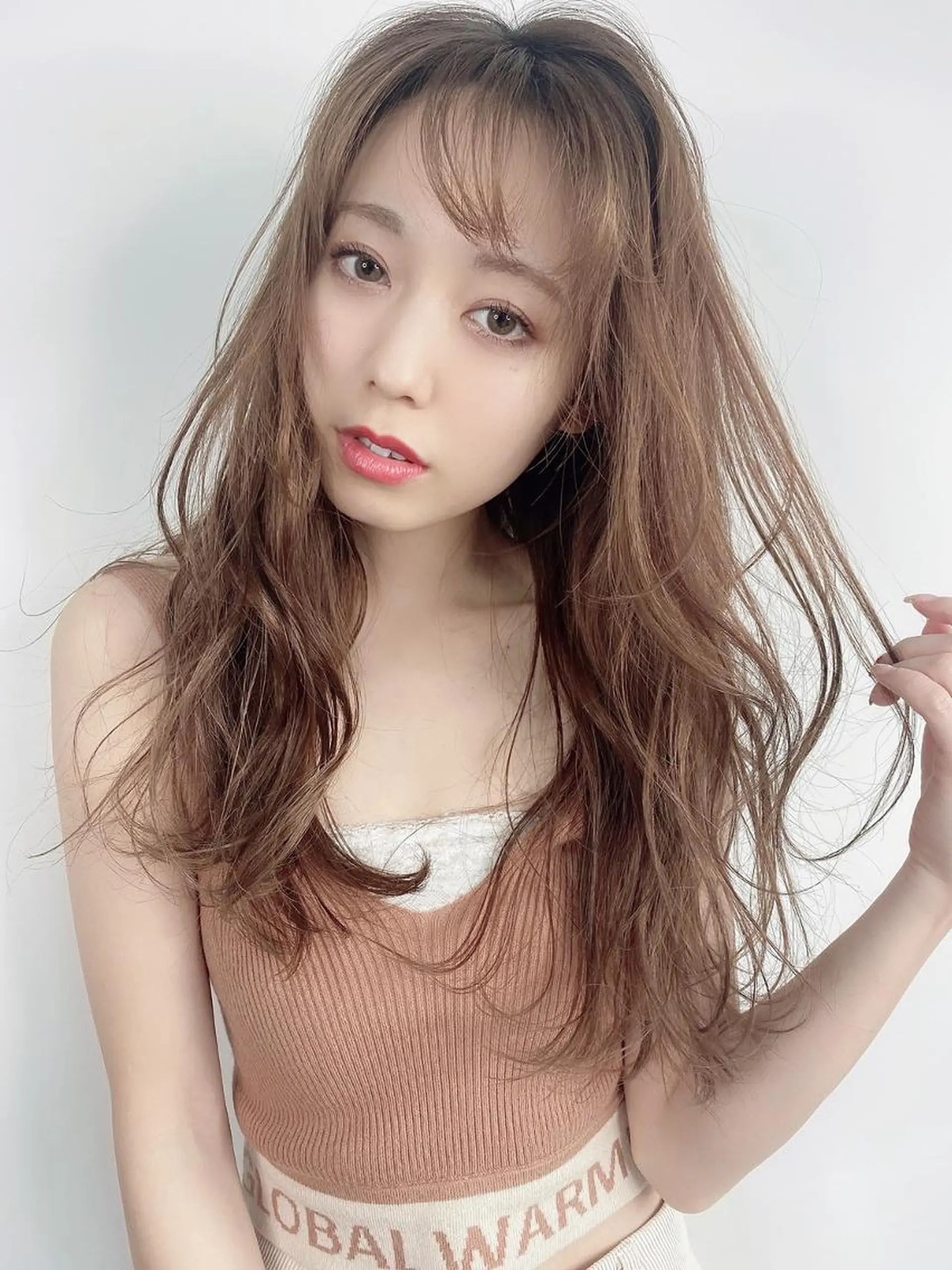 ロング カラー トリートメント ヘアカラー トリートメント ⭐️Shelter by TOKYO⭐️のヘアスタイル