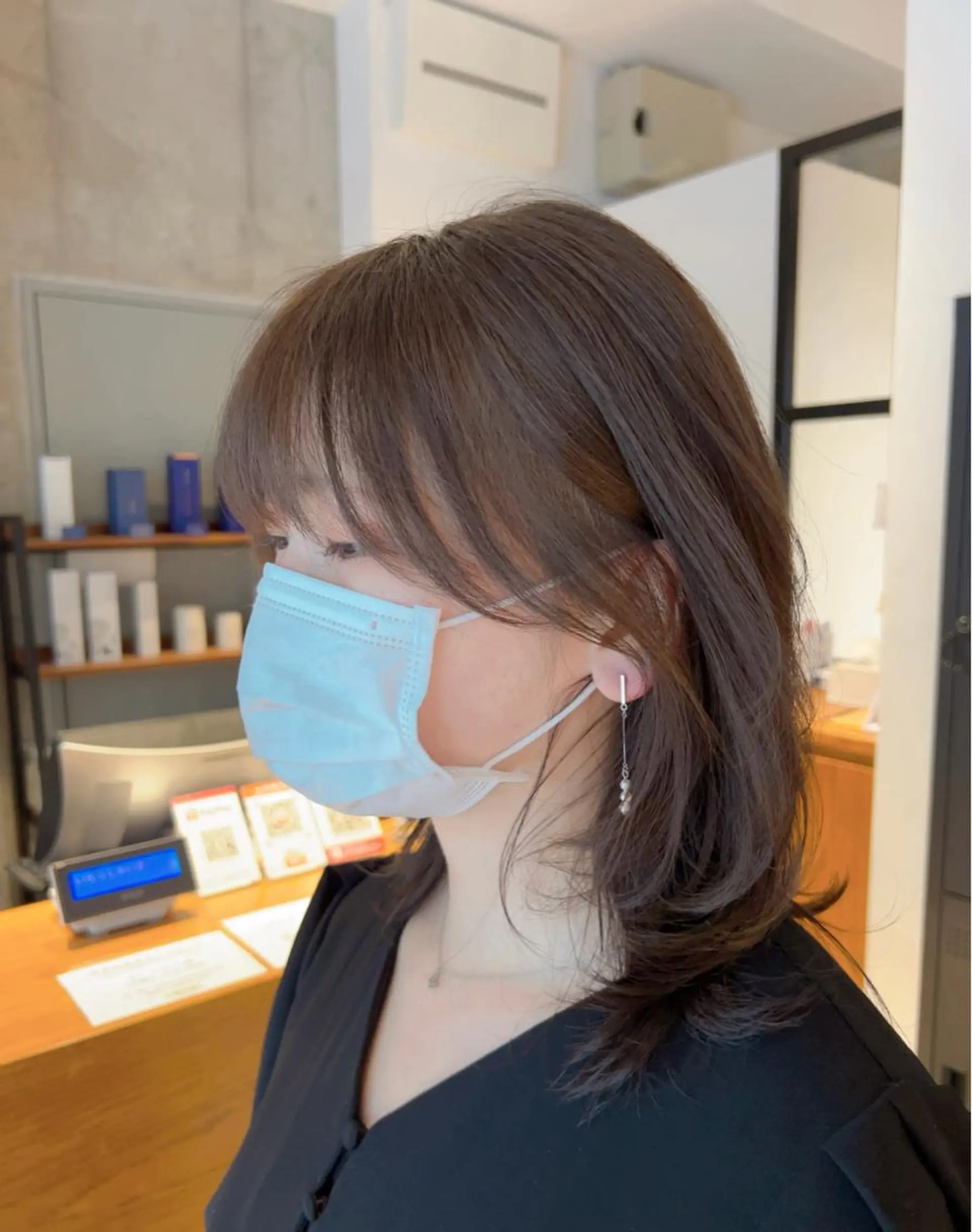 ミディアム カット ヘアカラー トリートメント ✨上品可愛い 垢抜けヘア/後藤✨のヘアスタイル