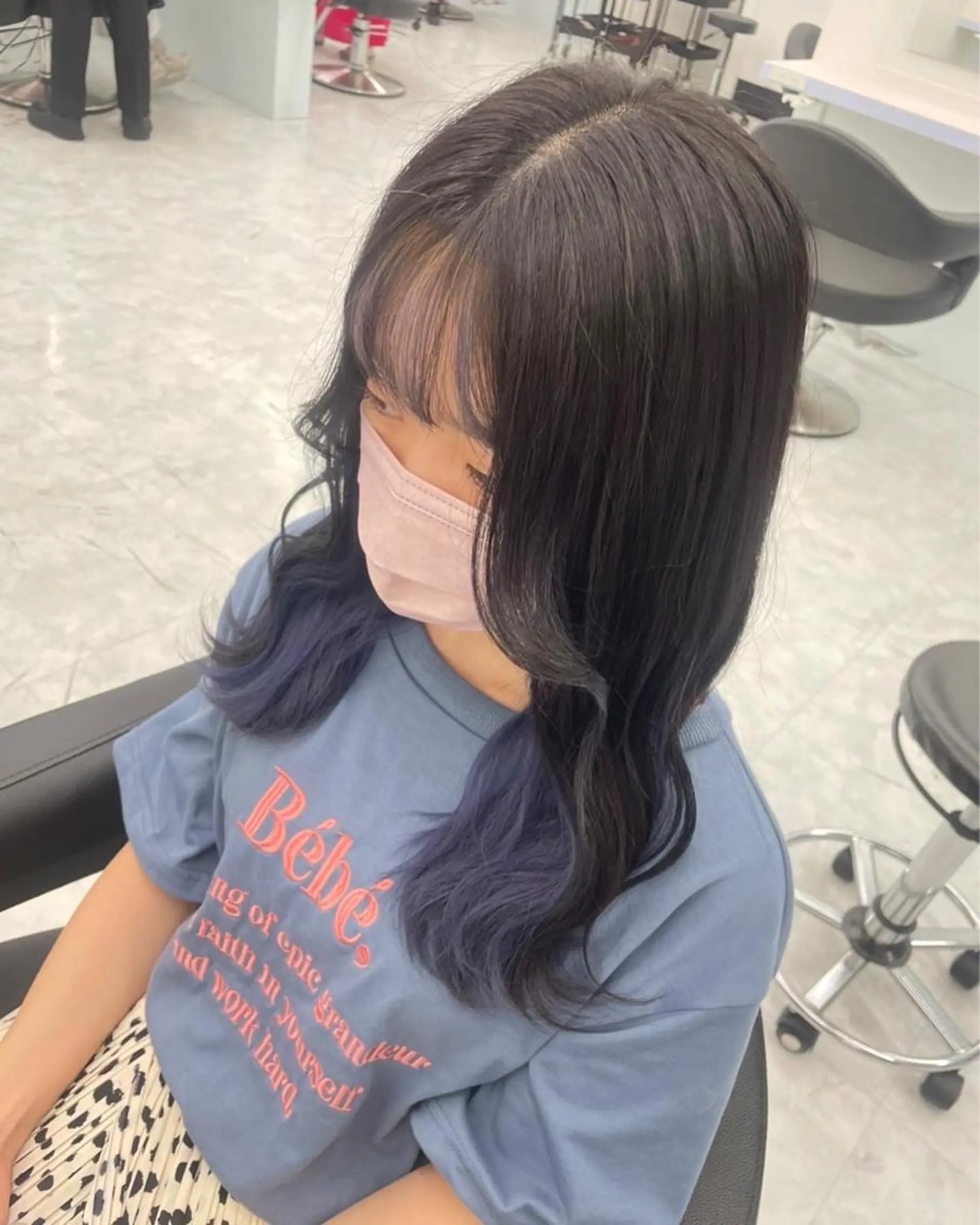 セミロング カラー カット ヘアカラー 🎨ブリーチ職人 店長Takaya🎨のヘアスタイル