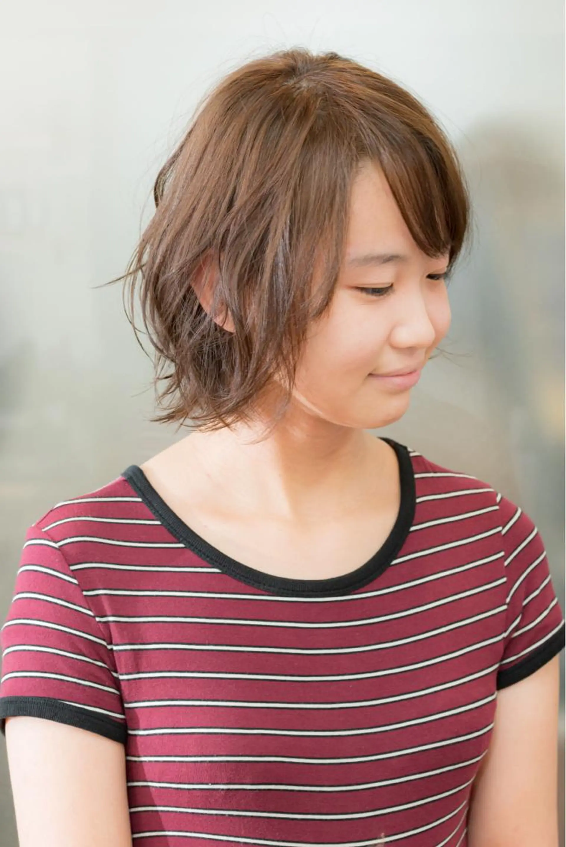 ショート カラー 斜めバング 似合わせカット a.Pecslap/ TERUのその他イメージ