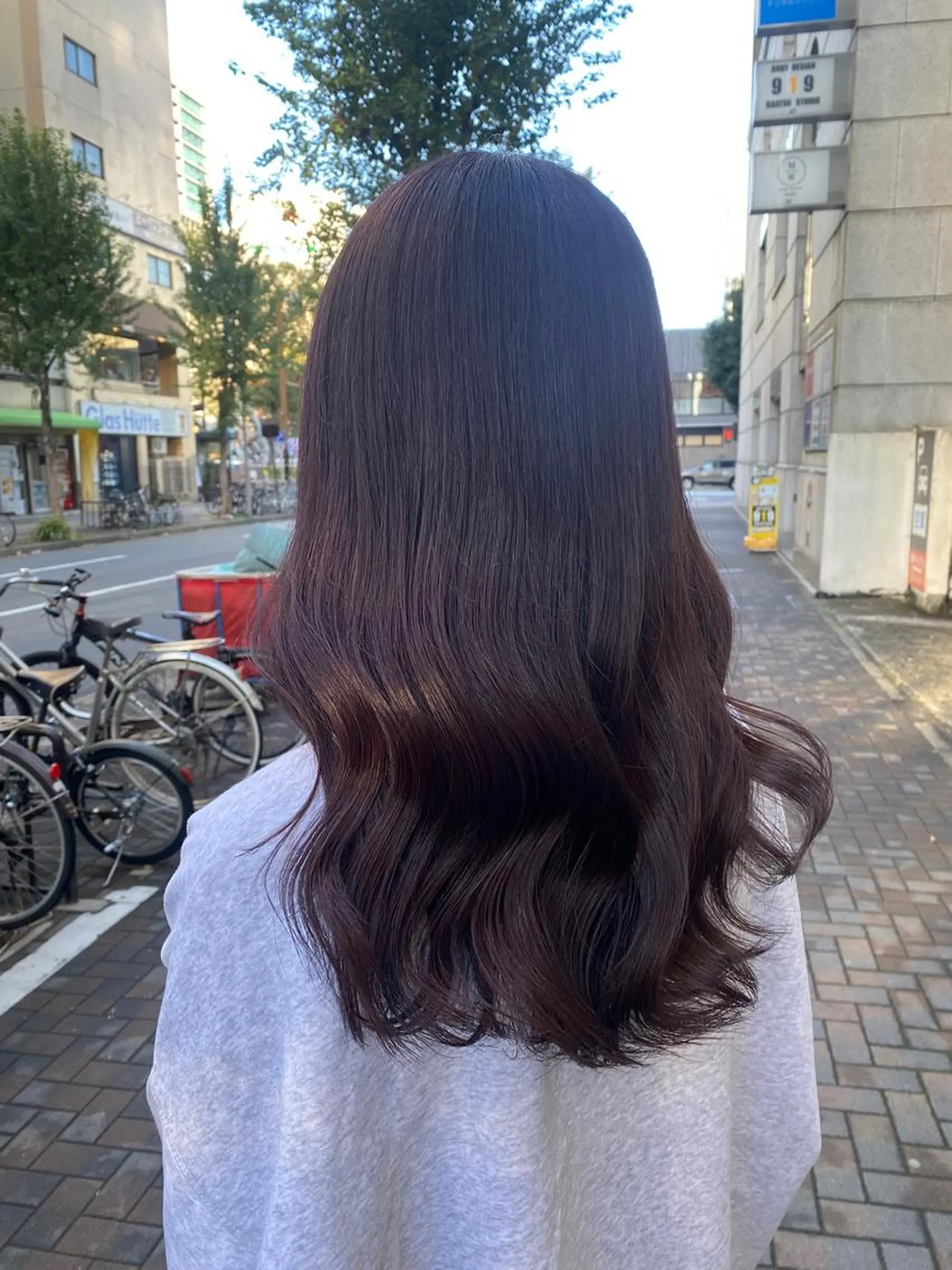 ロング カラー ラベンダーカラー 髪質改善/ TECHIのヘアスタイル