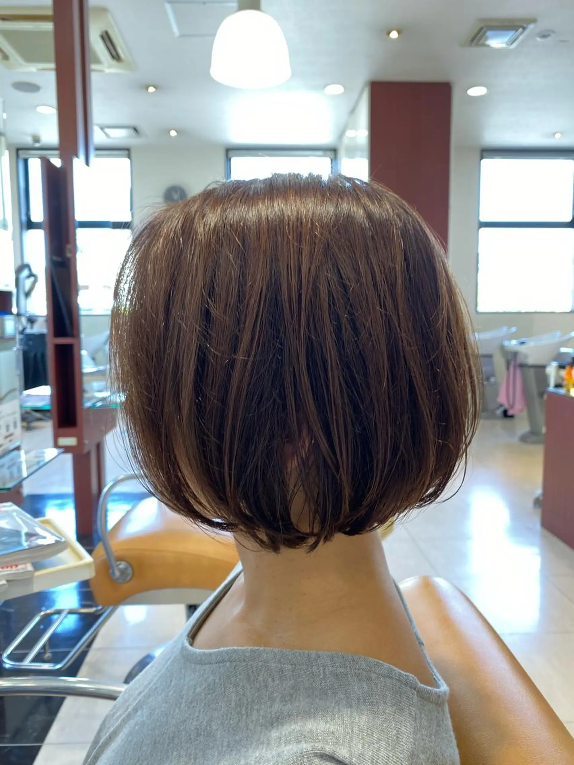 ショート カラー 赤間 飛鳥のヘアスタイル