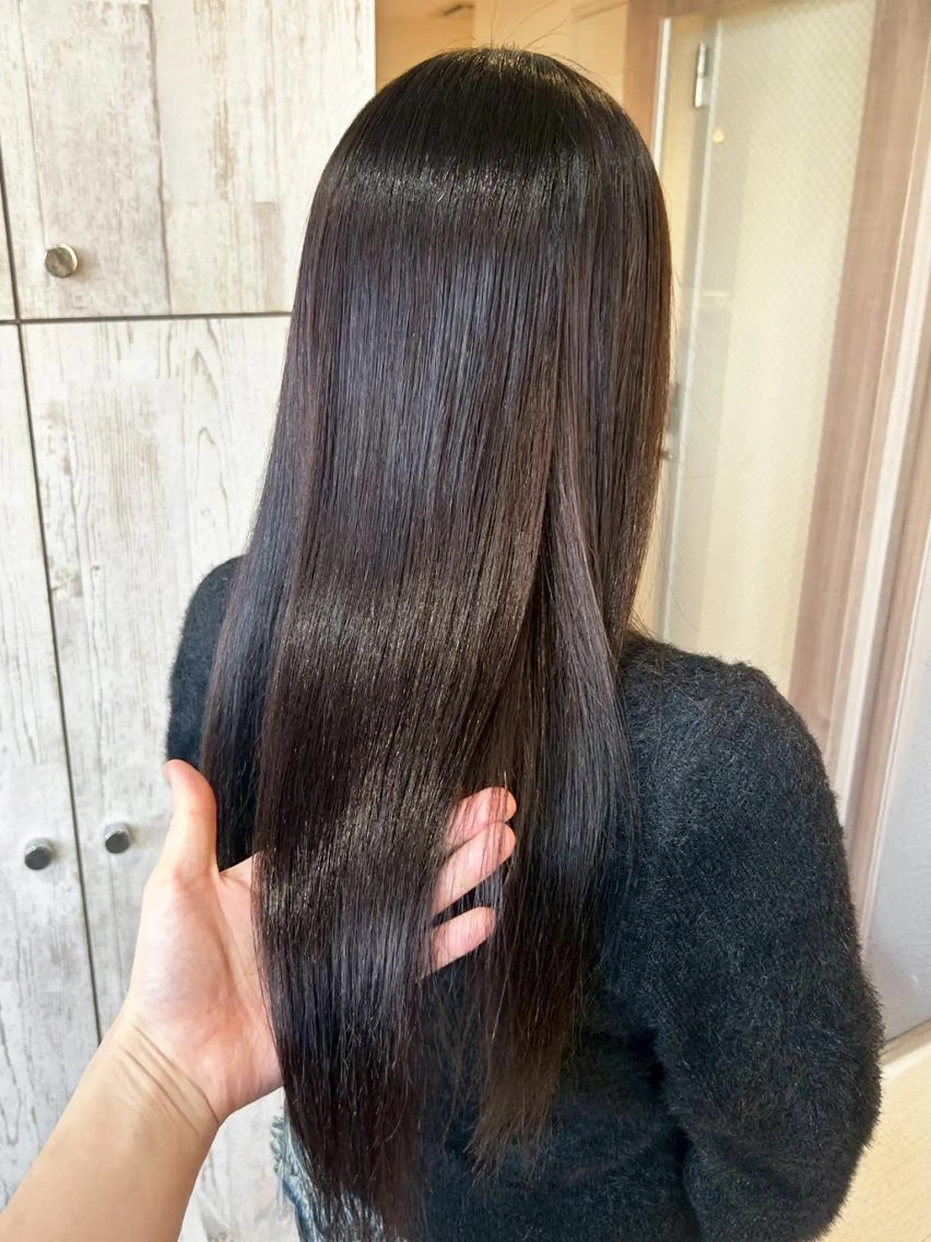 ロング 美髪縮毛矯正/ 似合わせ🔹田中 守のヘアスタイル