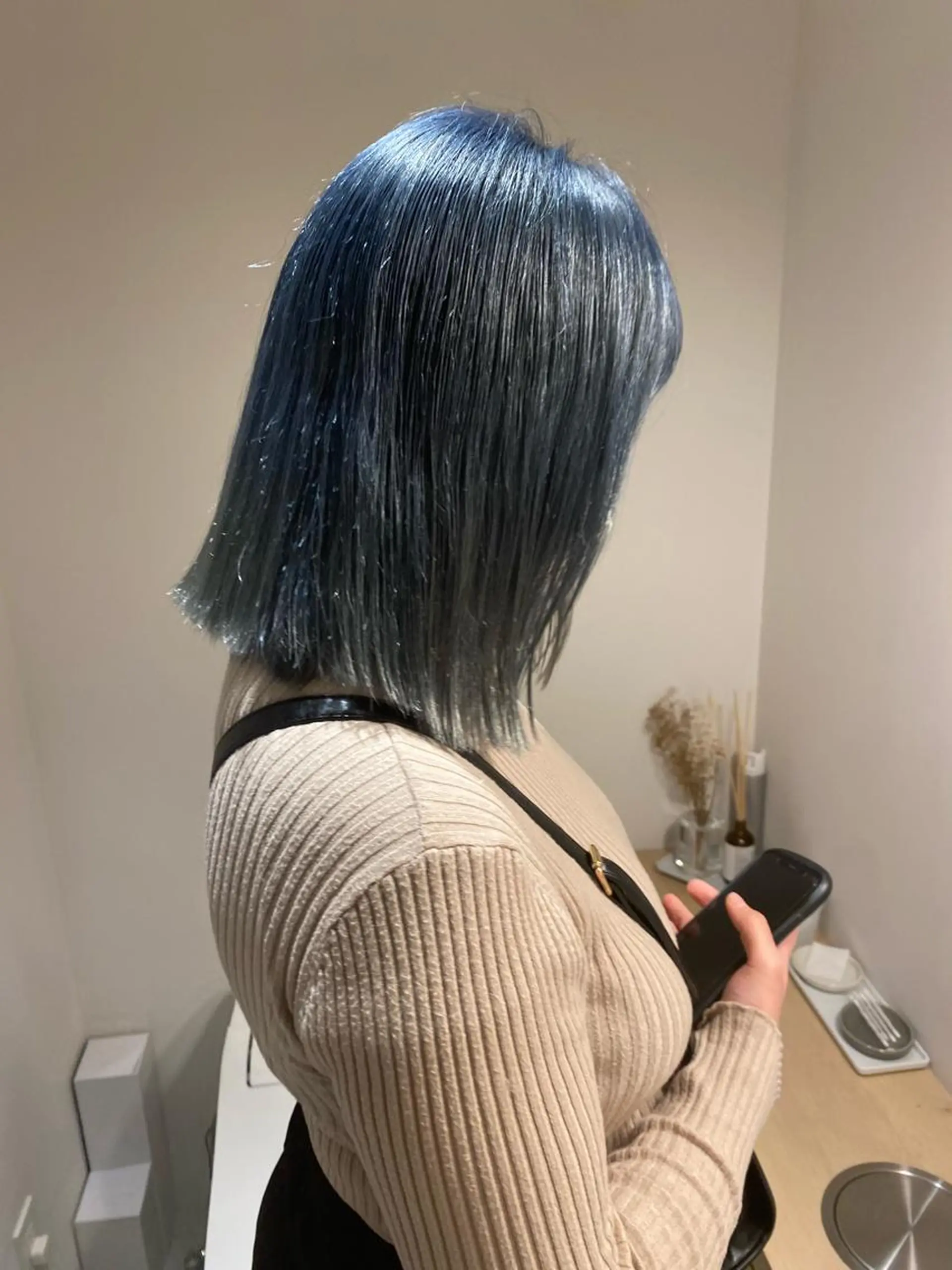 ミディアム カラー メンズパーマ💈藤田 晃志のヘアスタイル