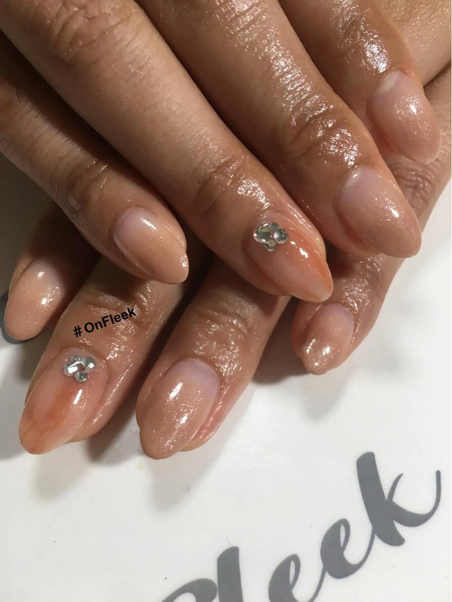ネイル ハンドネイル NailSalon ＃OnFleekのネイルデザイン