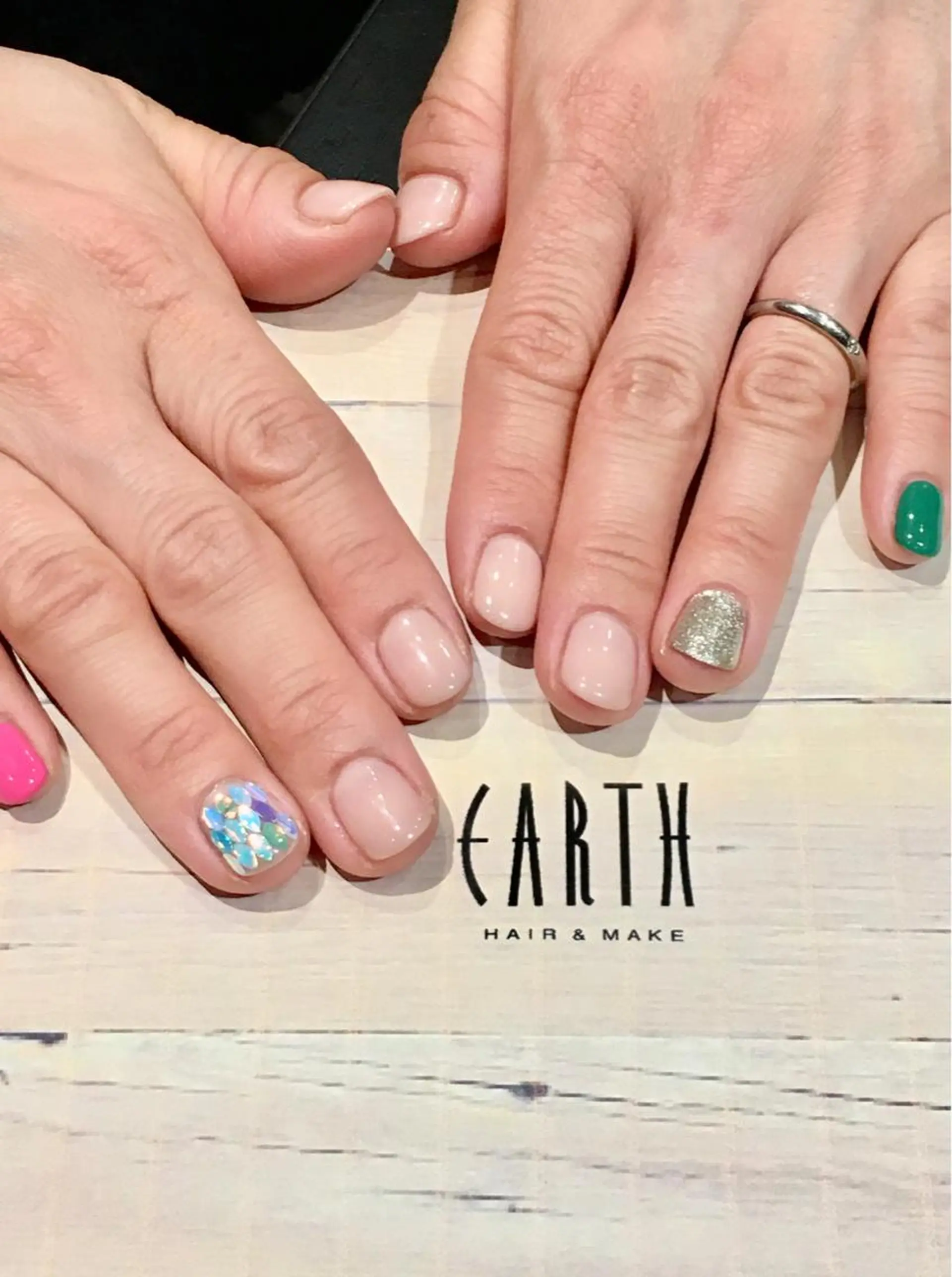 ネイル 佐藤 まりえのネイルデザイン