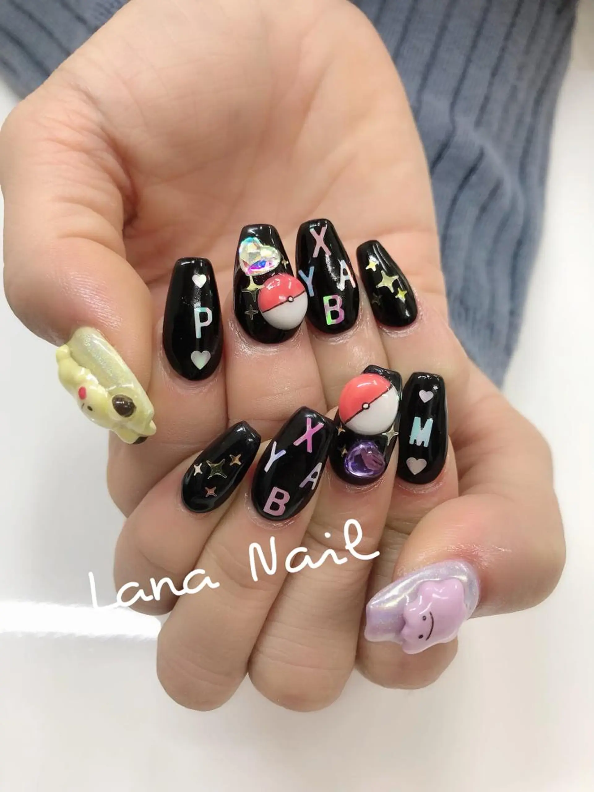 ネイル スカルプネイル Lana Nailのネイルデザイン