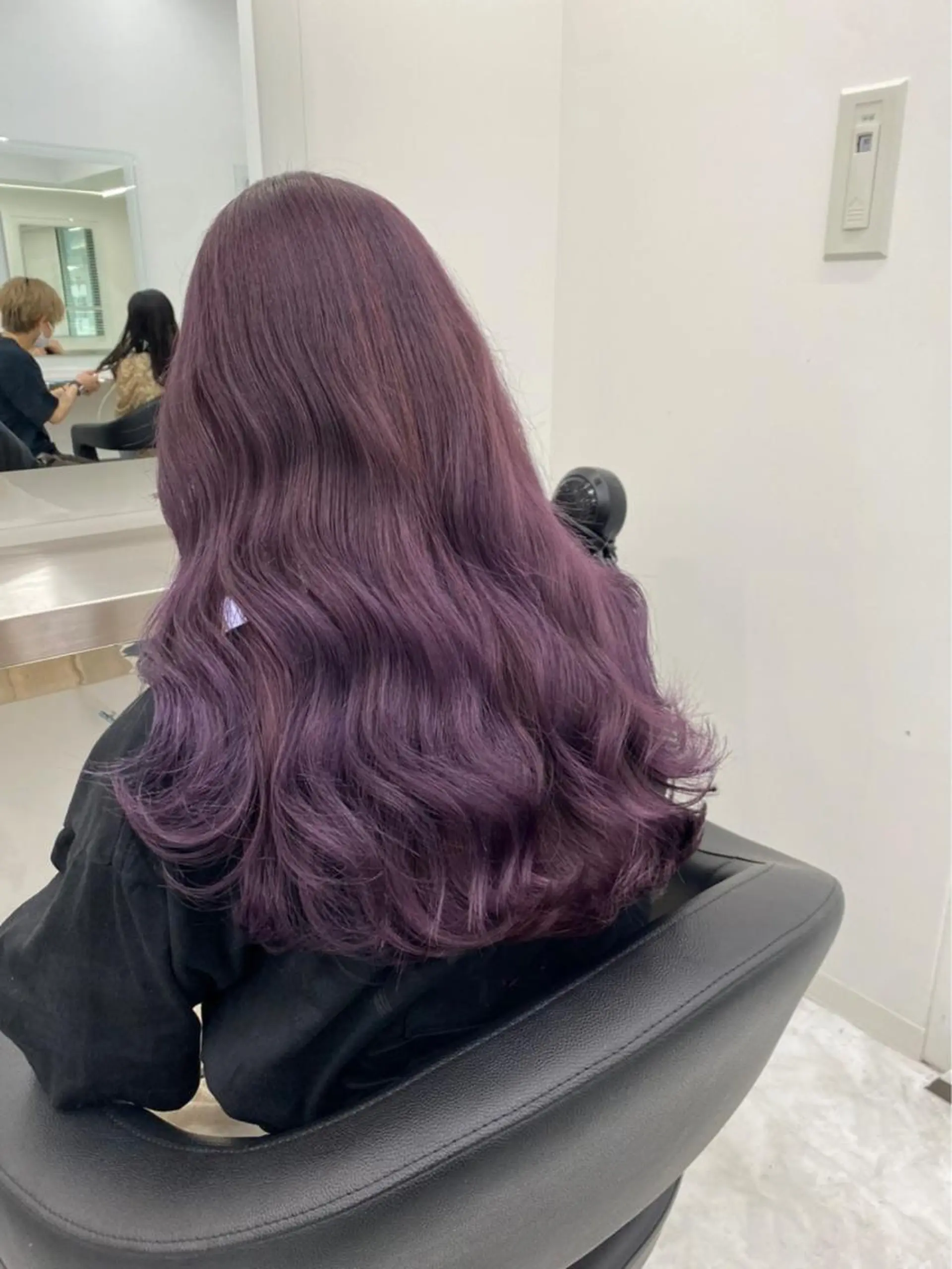 セミロング パーマ ヘアアレンジ メンズ ネイル マツエク・マツパ ブリーチなし透明感 カラー/MISANOのヘアスタイル