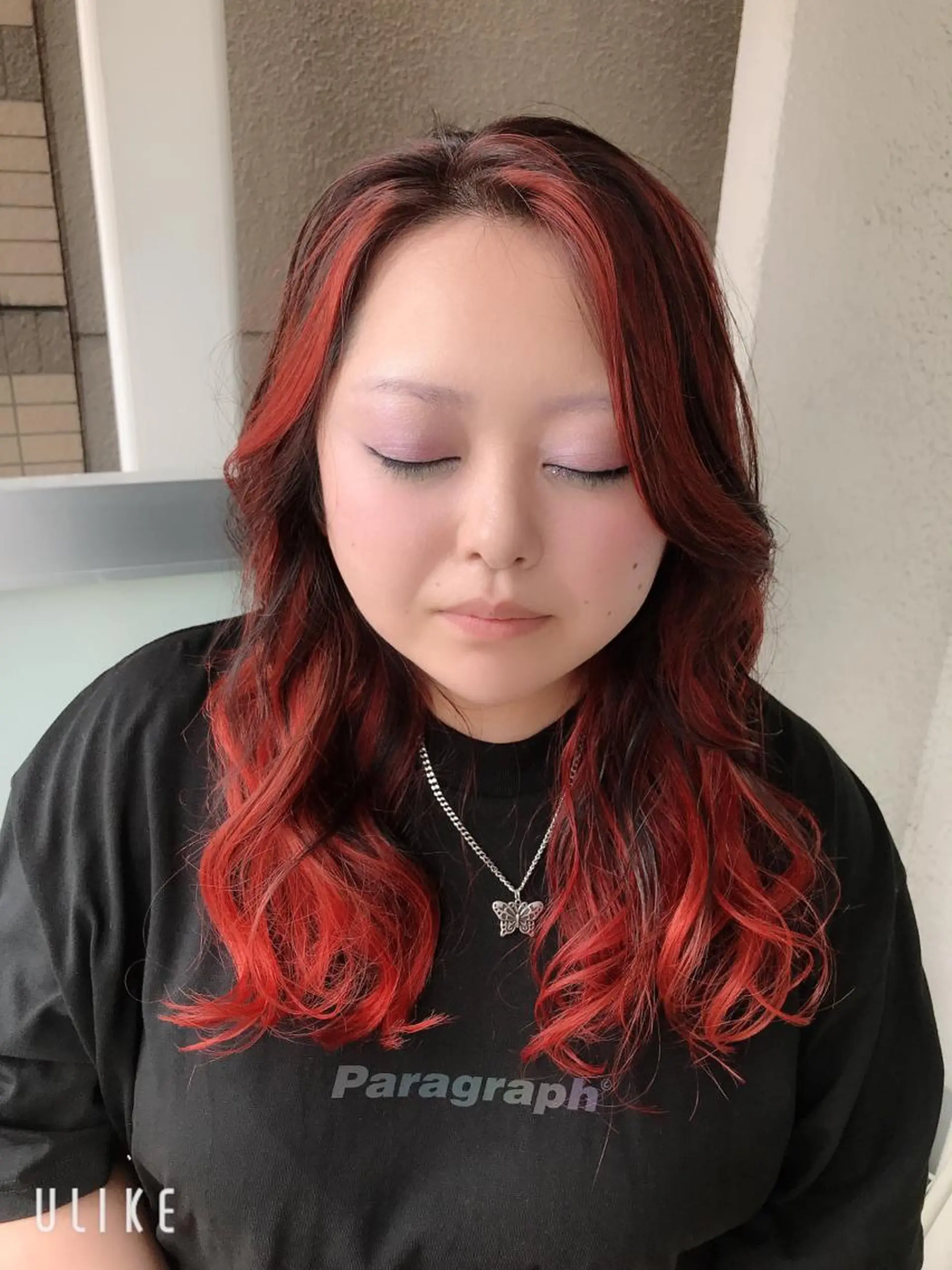 ロング カラー 岩谷/ブリーチ 🪽透明感カラーのヘアスタイル