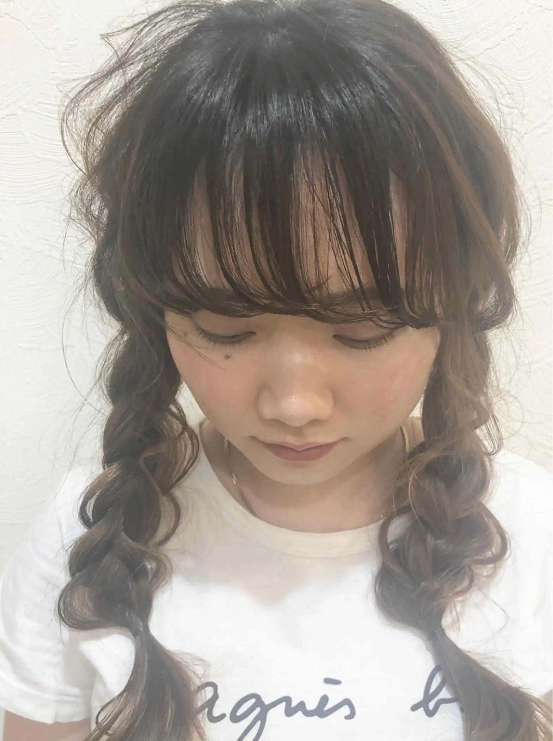 ロング ヘアアレンジ 佐治 梨乃のヘアスタイル