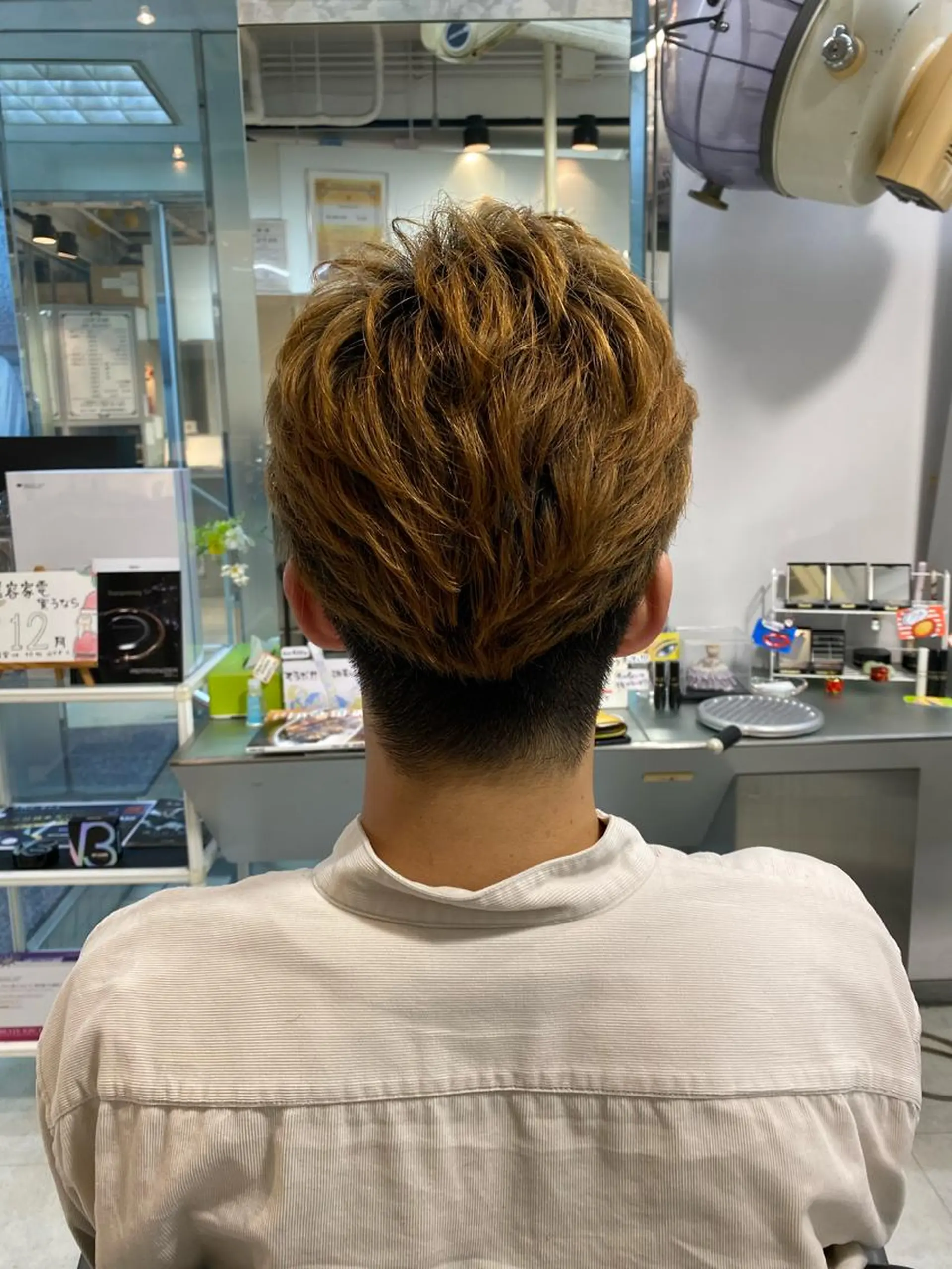 メンズ 刈り上げ カット hair make HY所属・木下 広太のヘアスタイル