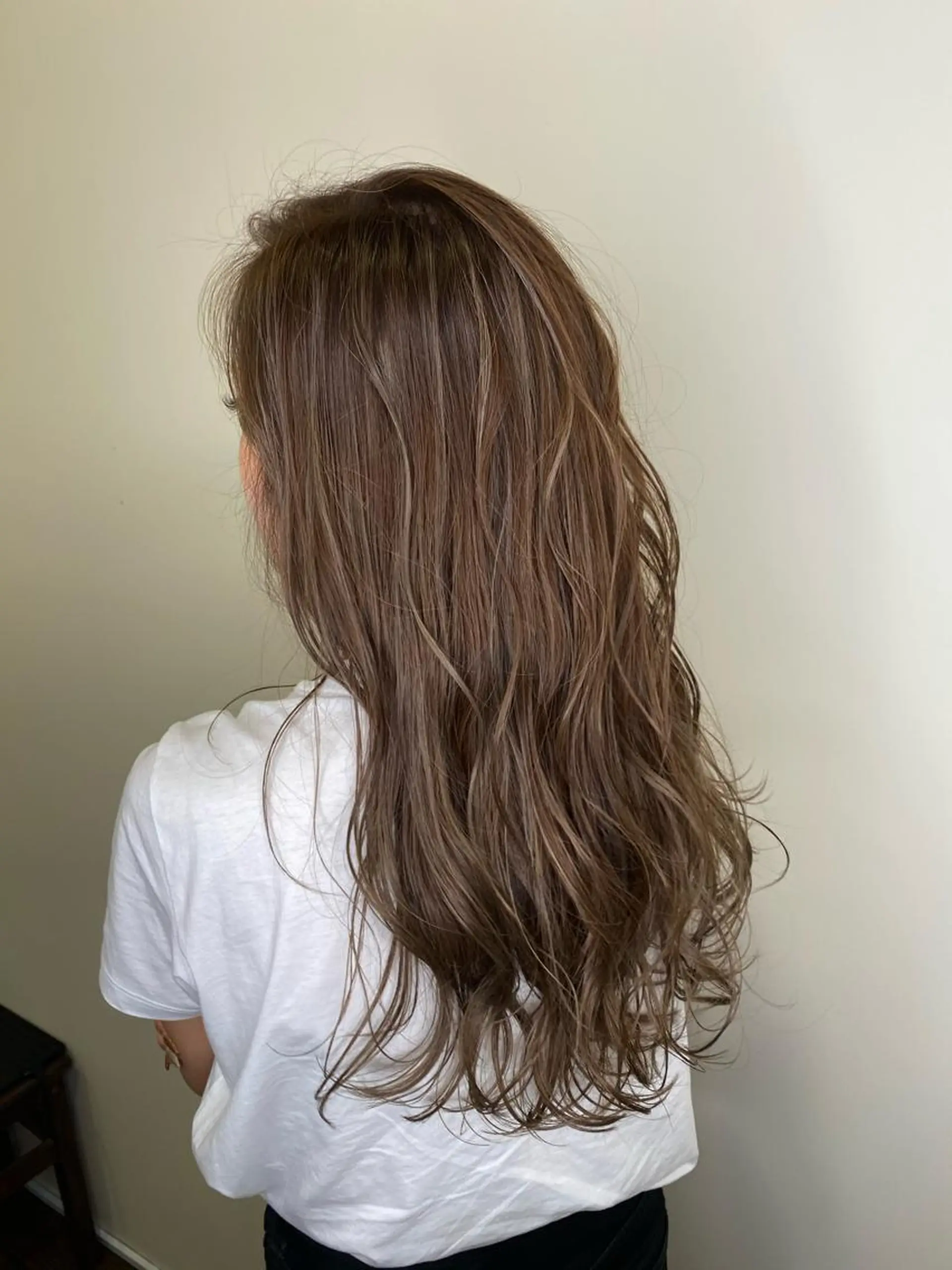 ロング カラー ベージュカラー ハイライトカラー ハイライト ヘアカラー トリートメント LandS  barber &beauty所属・髪質改善特化 長澤友哉のヘアスタイル