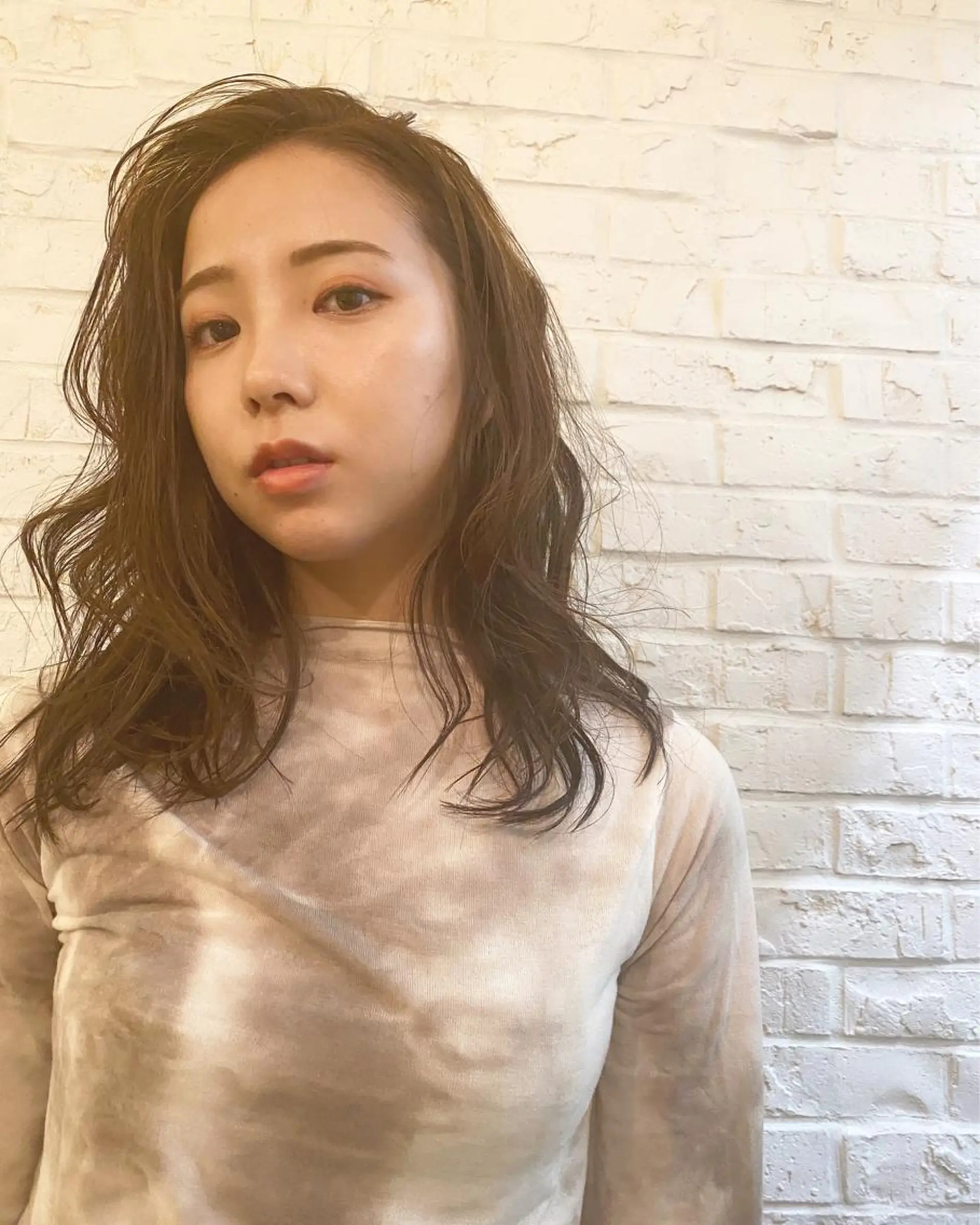 ロング sakamoto sayaのヘアスタイル
