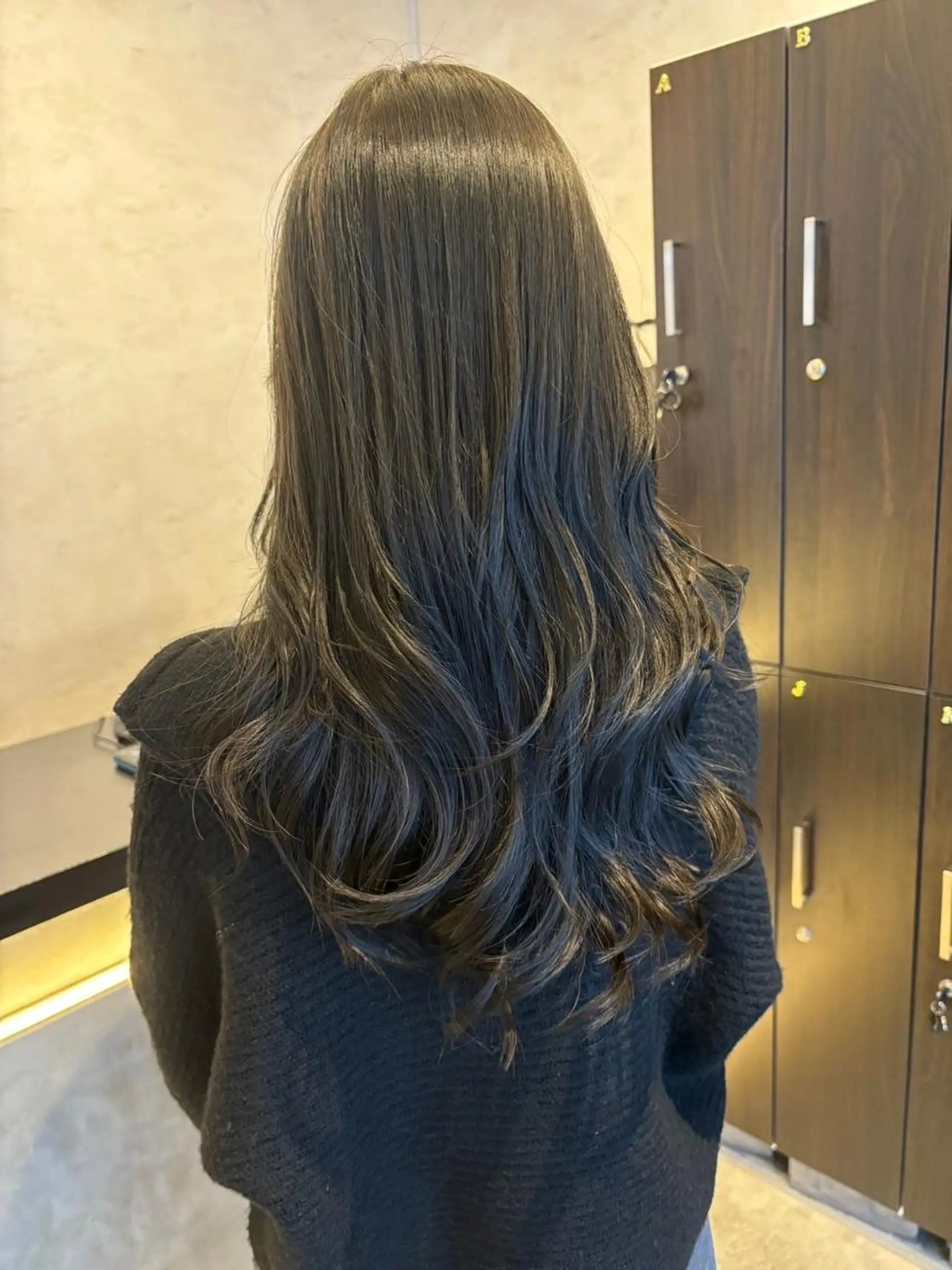 ロング カラー ヘアアレンジ 阿部 大陽のヘアスタイル