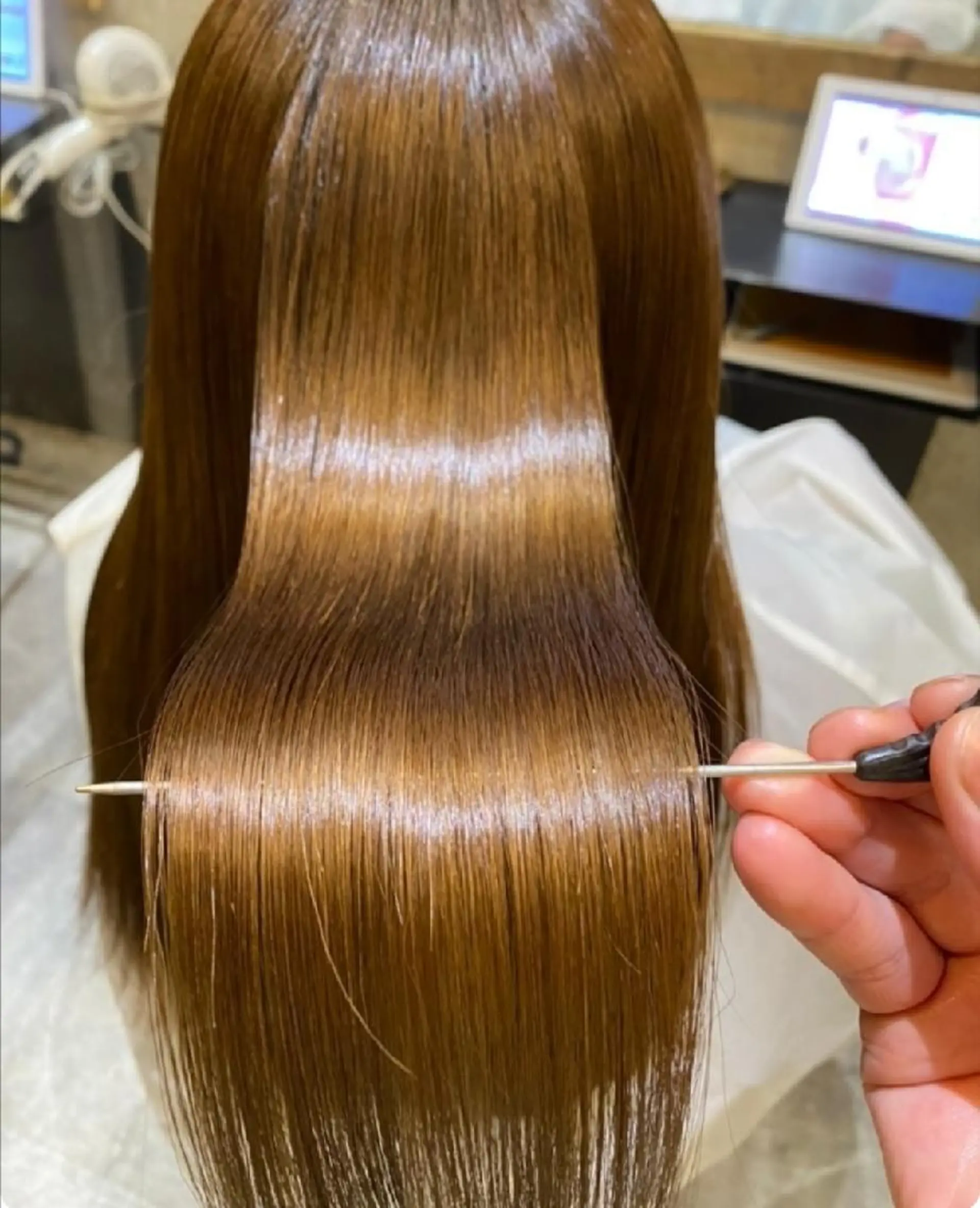 セミロング カラー メンズNo.1💥 ユウトのヘアスタイル