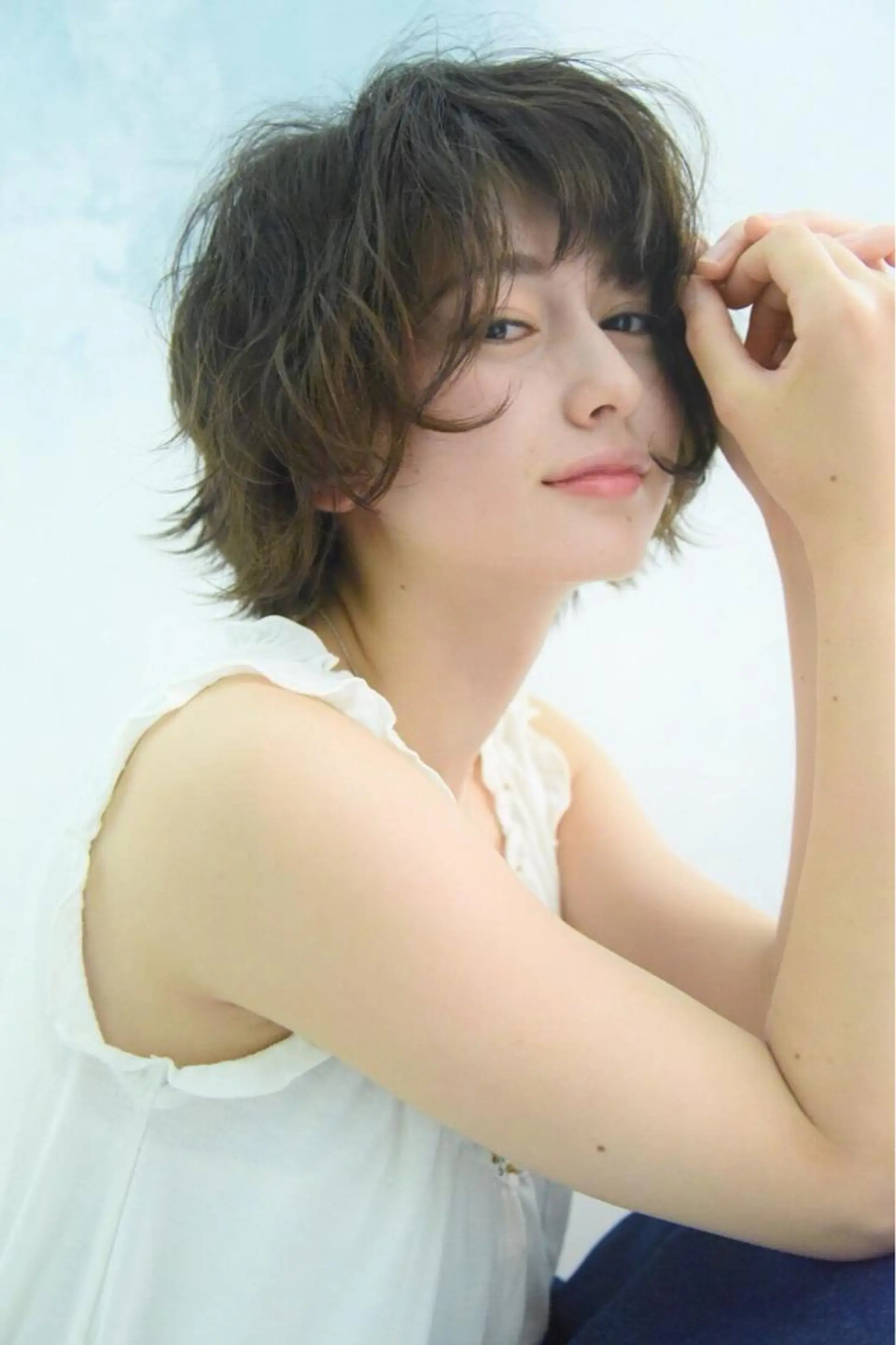 ミディアム カラー パーマ ヘアアレンジ メンズ キッズ ネイル マツエク・マツパ EnBlesS西宮 マンツーマン神道有基のヘアスタイル