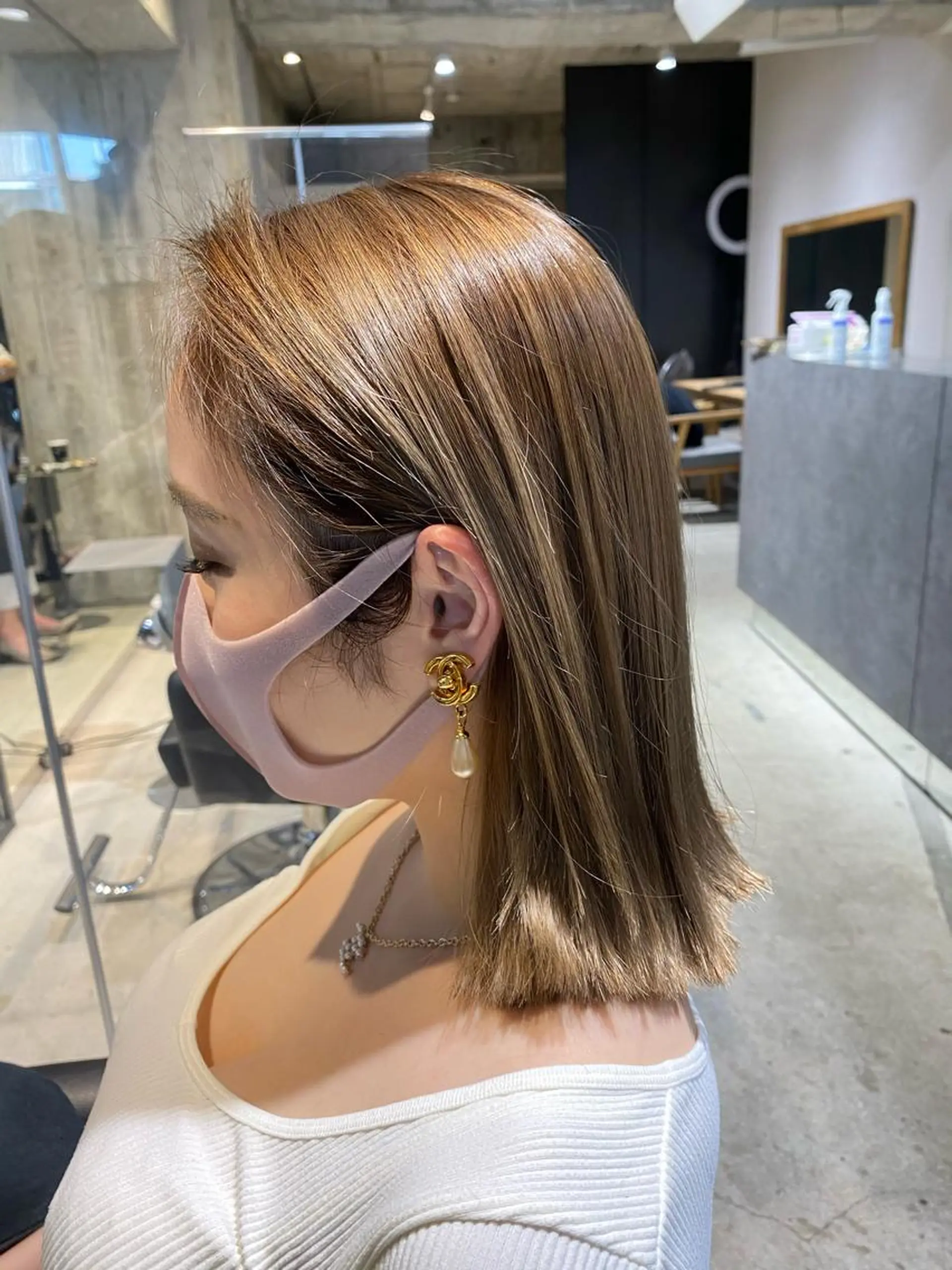 カラー 縮毛矯正セミナー講師 ヨコモリユウキのヘアスタイル