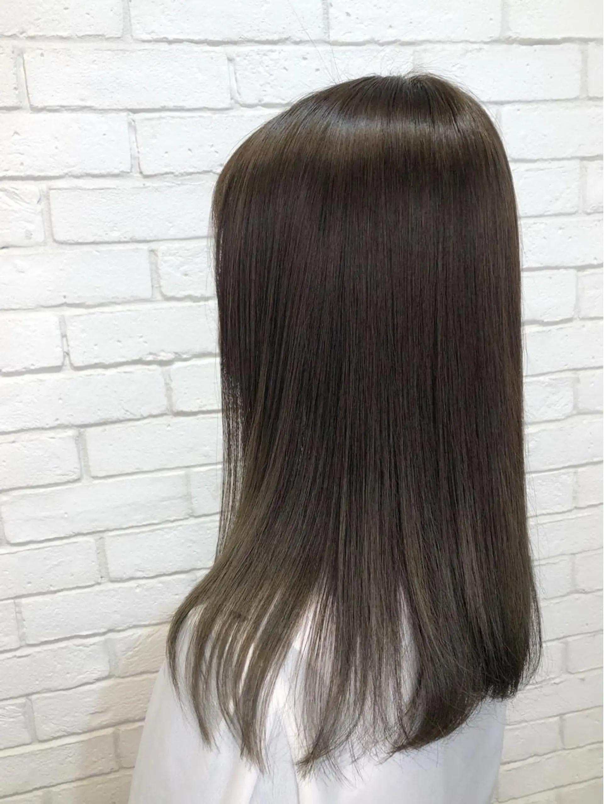 ミディアム カラーアンドケアリタ kitamuuuのヘアスタイル