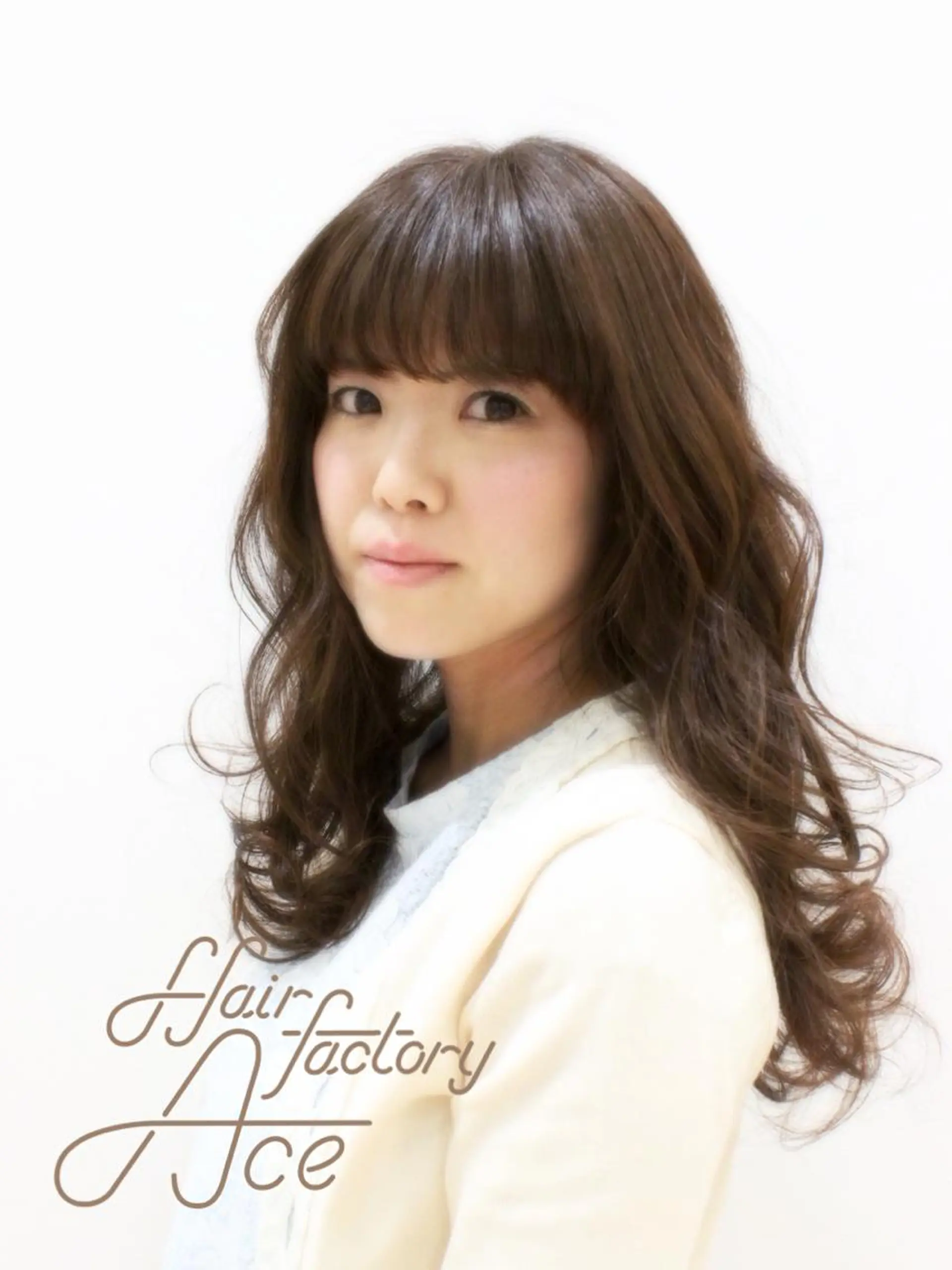 セミロング アッシュ 所渉/韓国レイヤー /ウルフカットのヘアスタイル