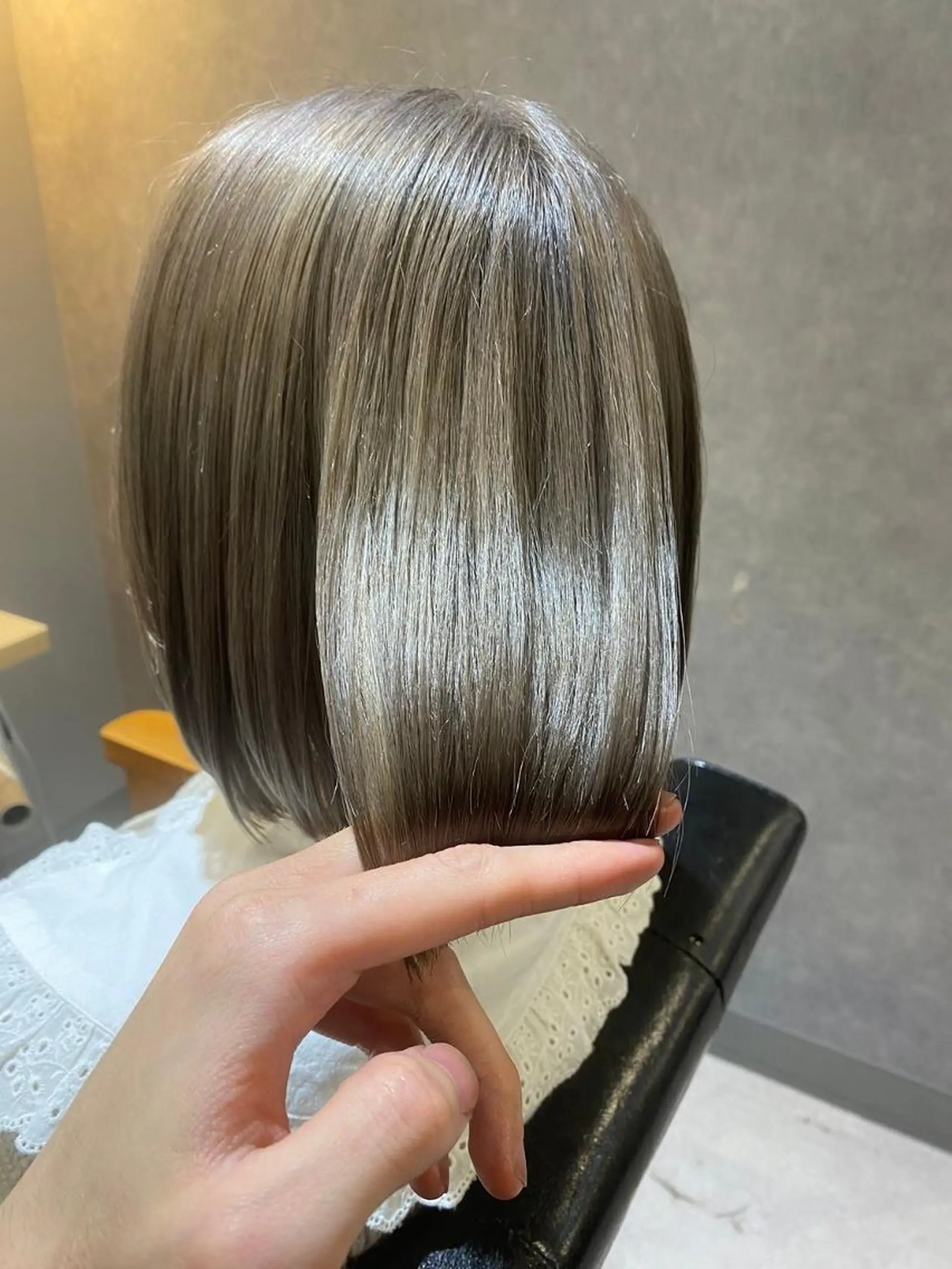 ミディアム カット ヘアカラー トリートメント L.E.M 仙台のヘアスタイル