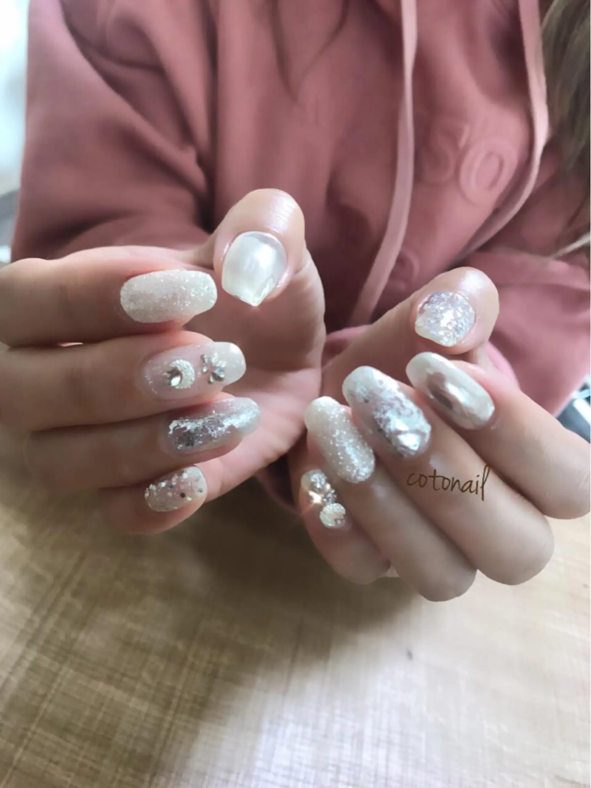 ロング ネイル ツメトマツゲ .のネイルデザイン