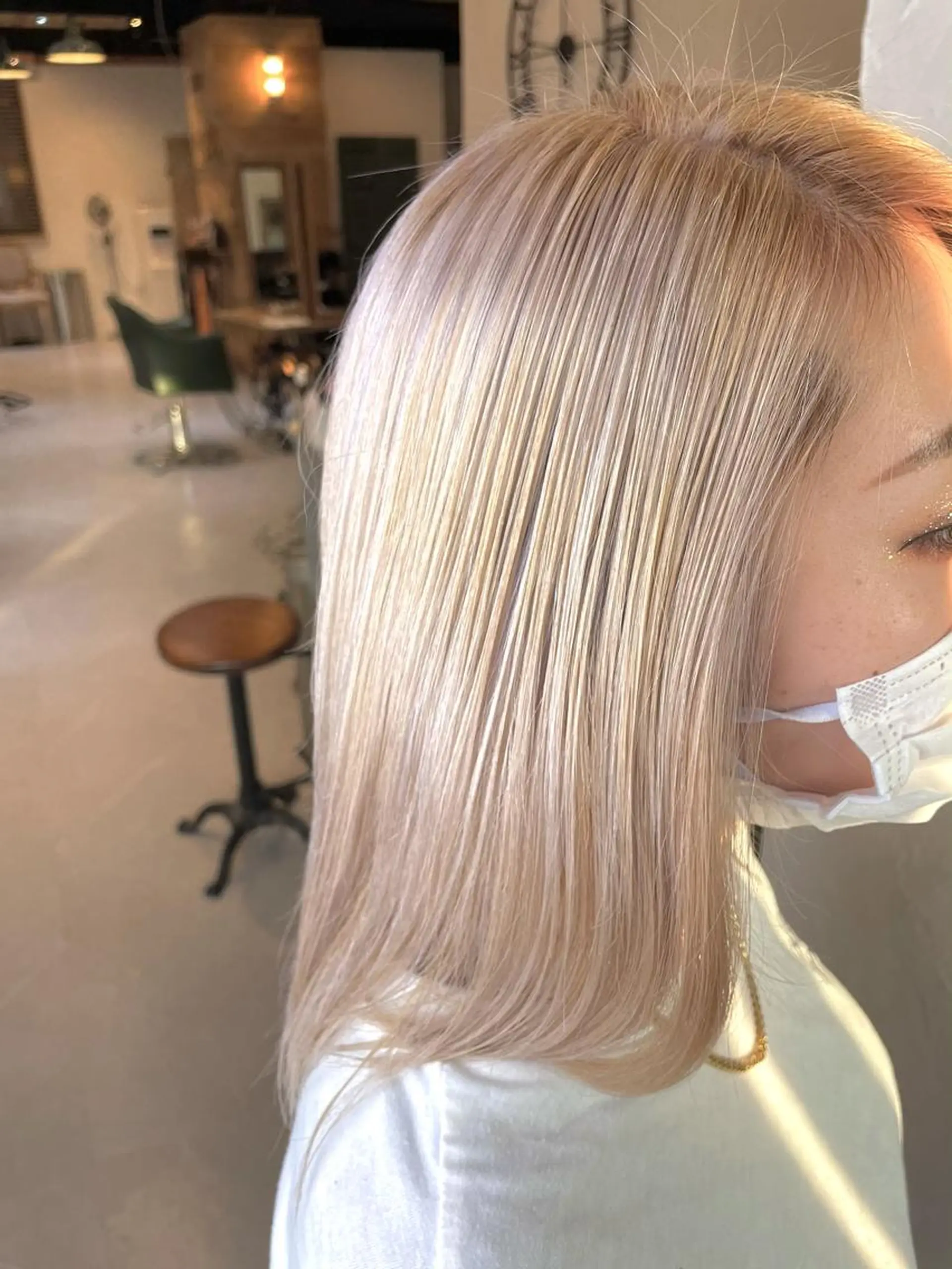 ミディアム 清水 美雪のヘアスタイル