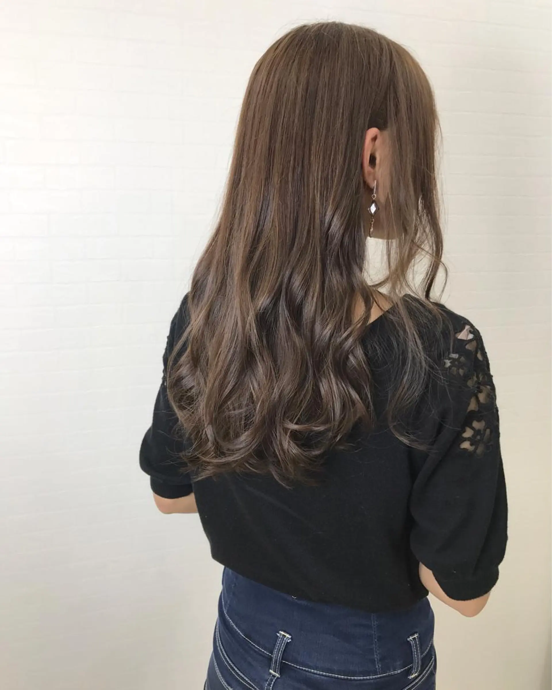 ロング カラー ハイライトカラー ハイライト フラットラッシュ/ LEDマツエク/石原のマツエク・マツパデザイン