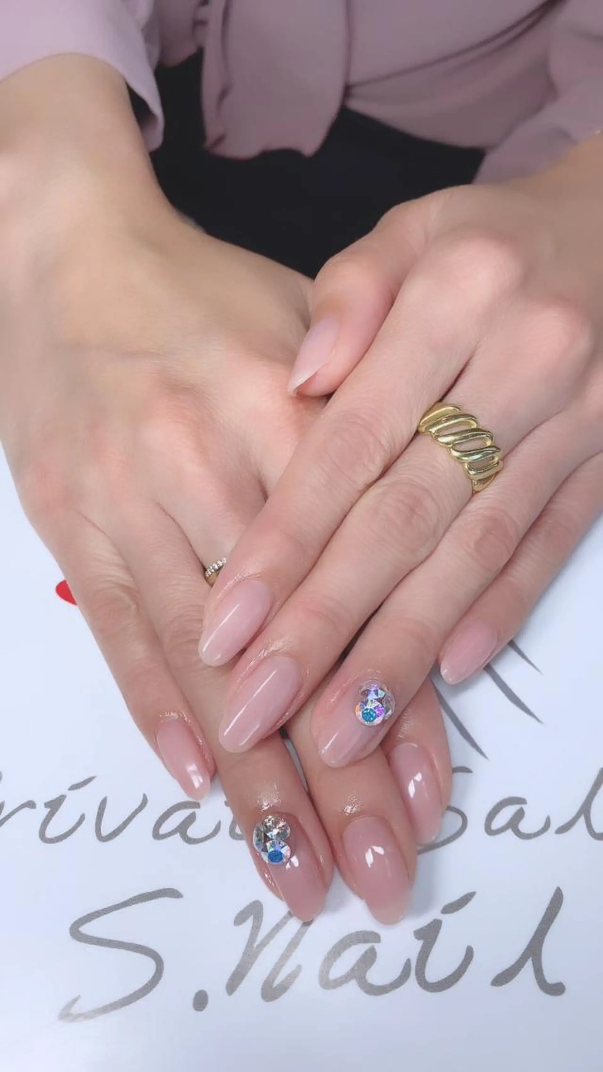 ネイル 西大分S.Nail 𓏲⋆🪸.⋆⸜🫧のネイルデザイン