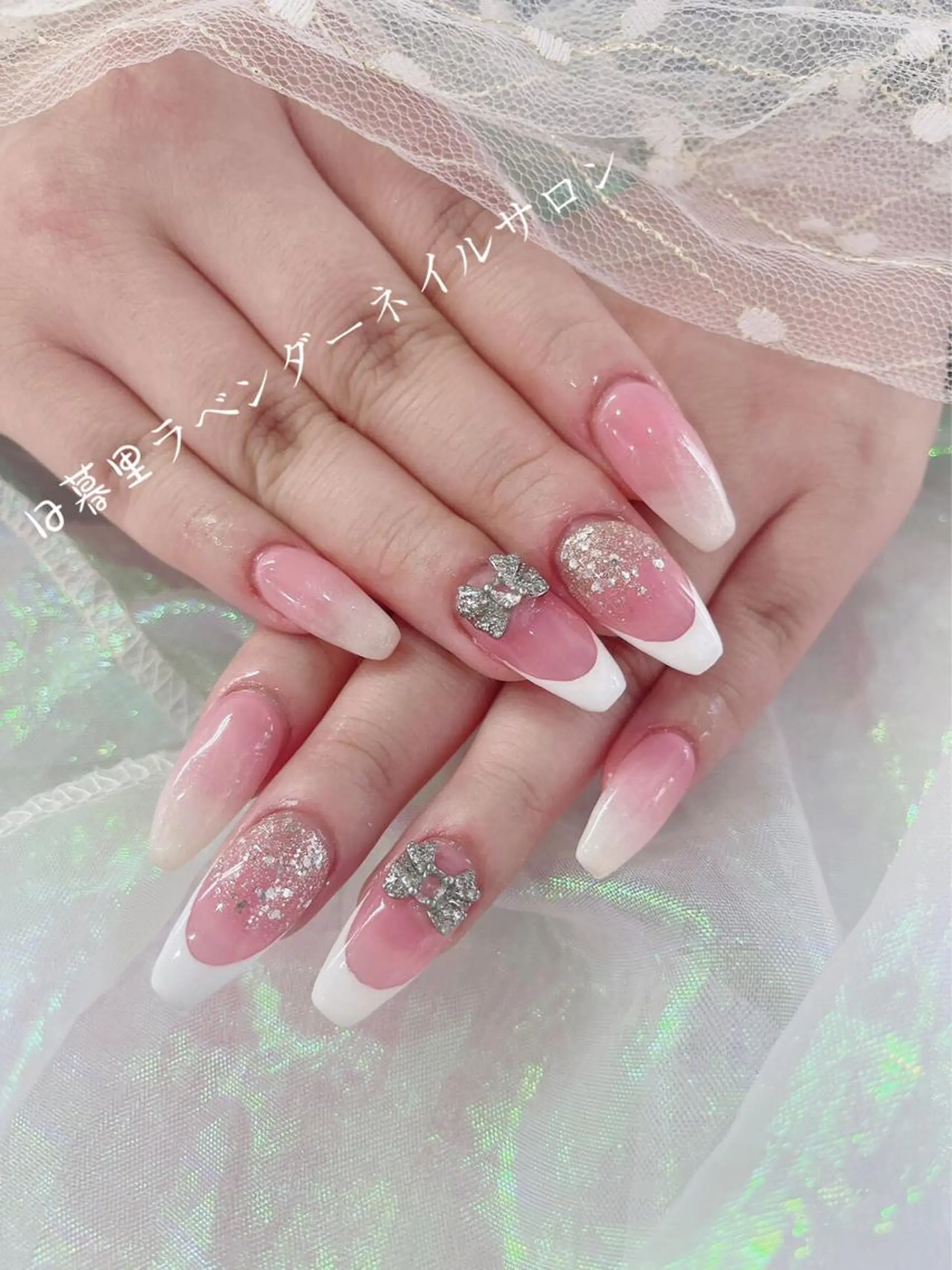 ネイル ラベンダー💖日暮里 ルル💖ネイルのネイルデザイン