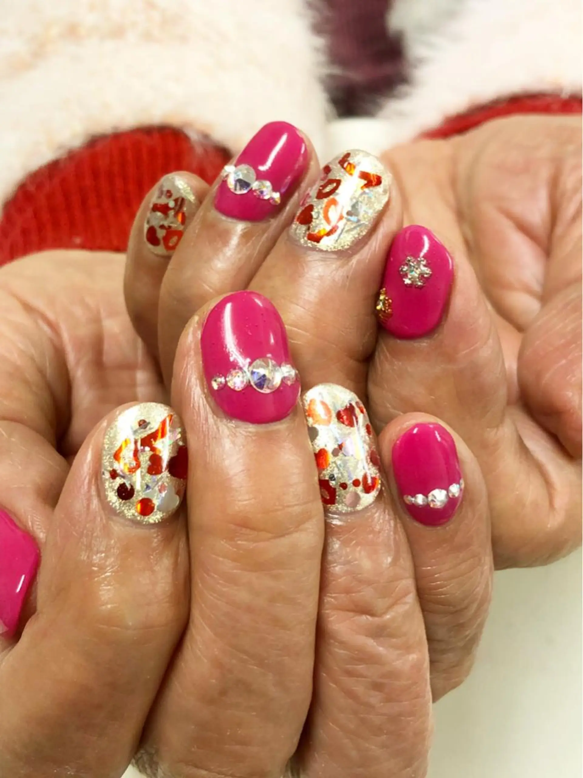 ネイル バレンタイン KIREIE NAILSのネイルデザイン