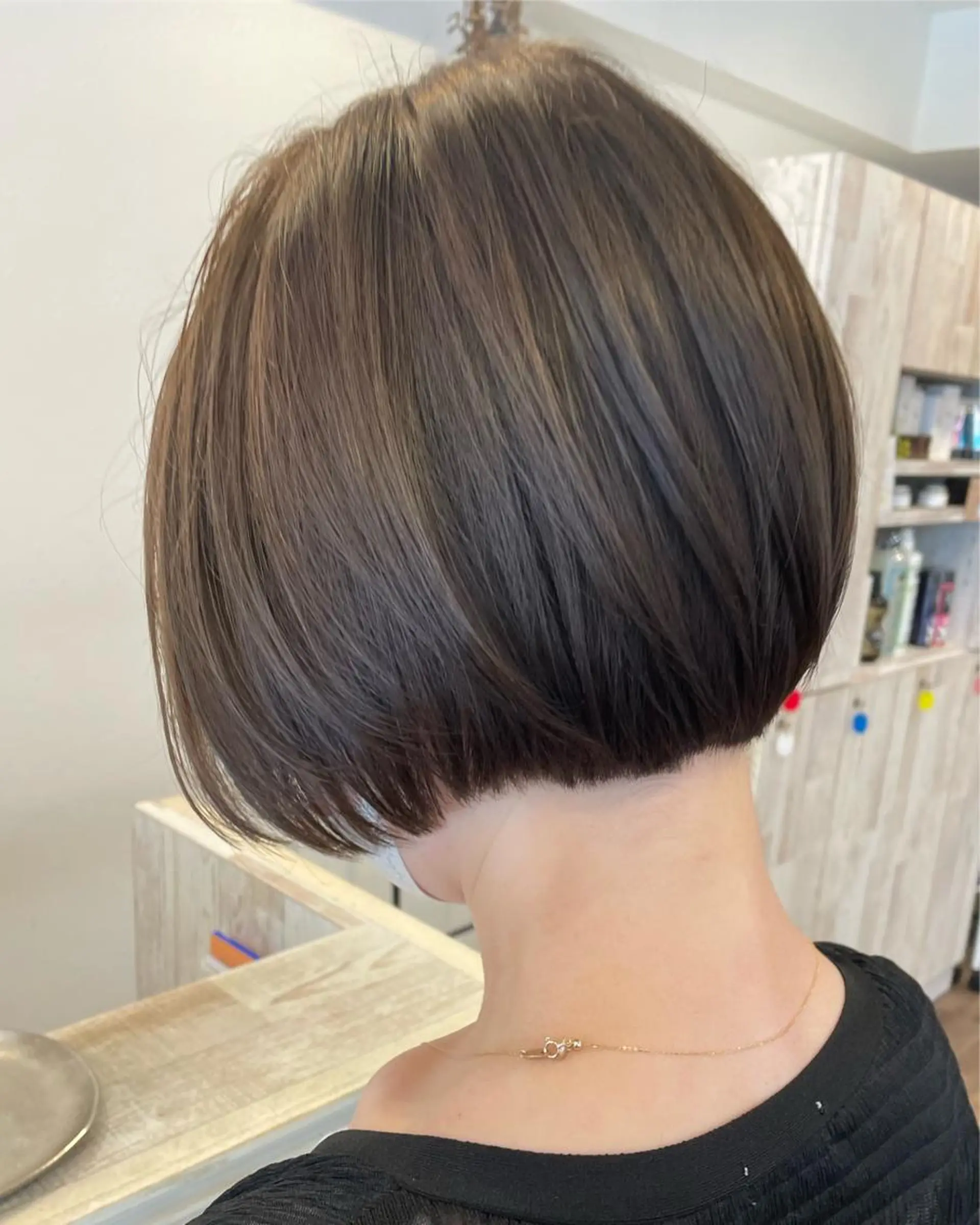 ショート カラー ベージュカラー オリーブベージュ カット ヘアカラー トリートメント m ā l o.🌷 サカモトマイコのヘアスタイル