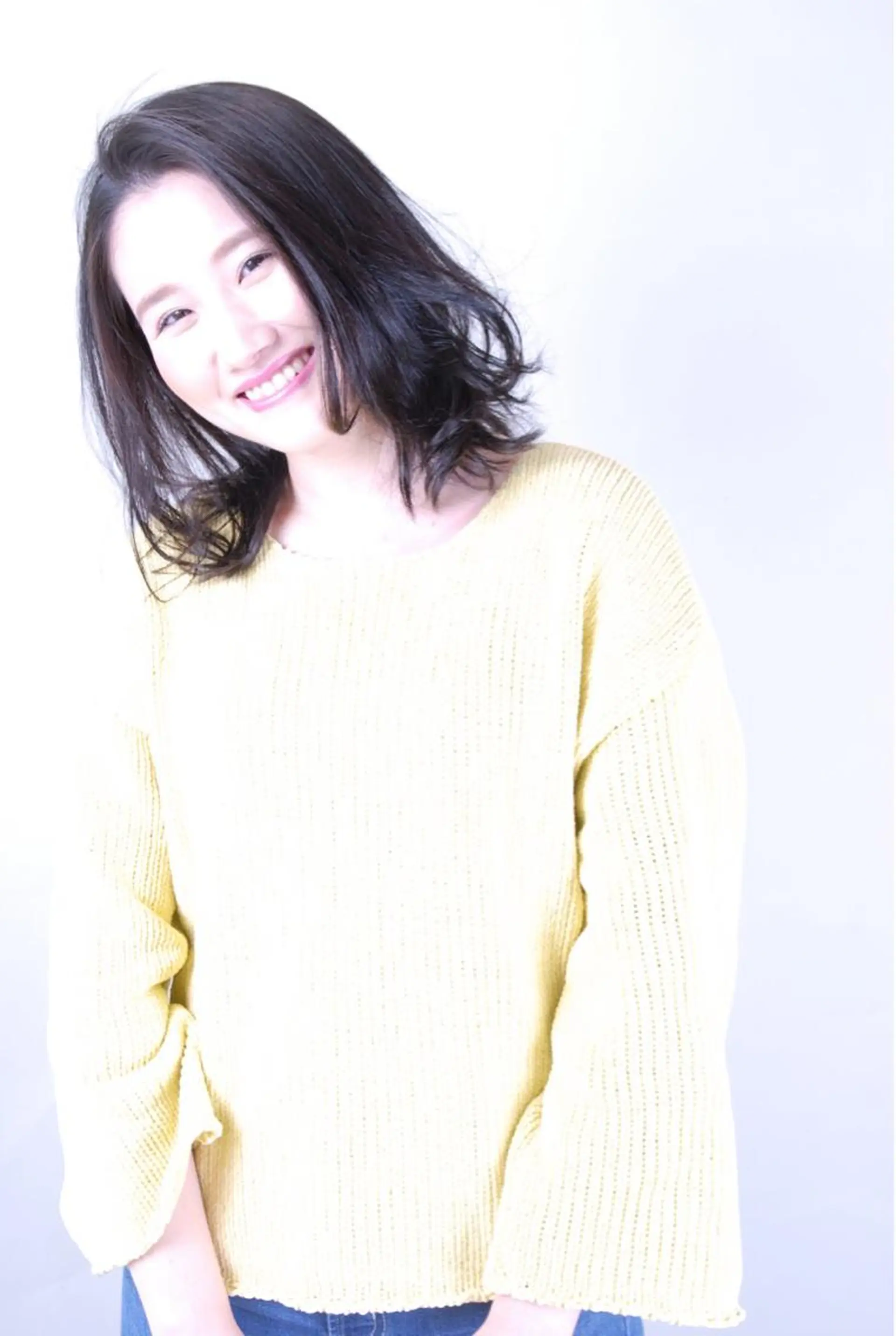 ミディアム 🌸スタイリスト 山浦美恵のヘアスタイル