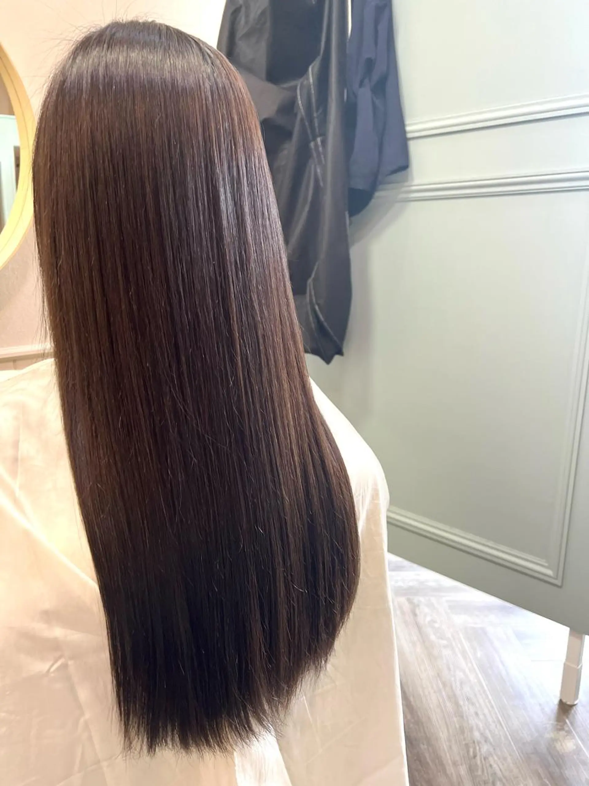 ロング パーマ 髪質改善 ストレートパーマ 艶髪専門美容師🏄 kazuレスlessのヘアスタイル