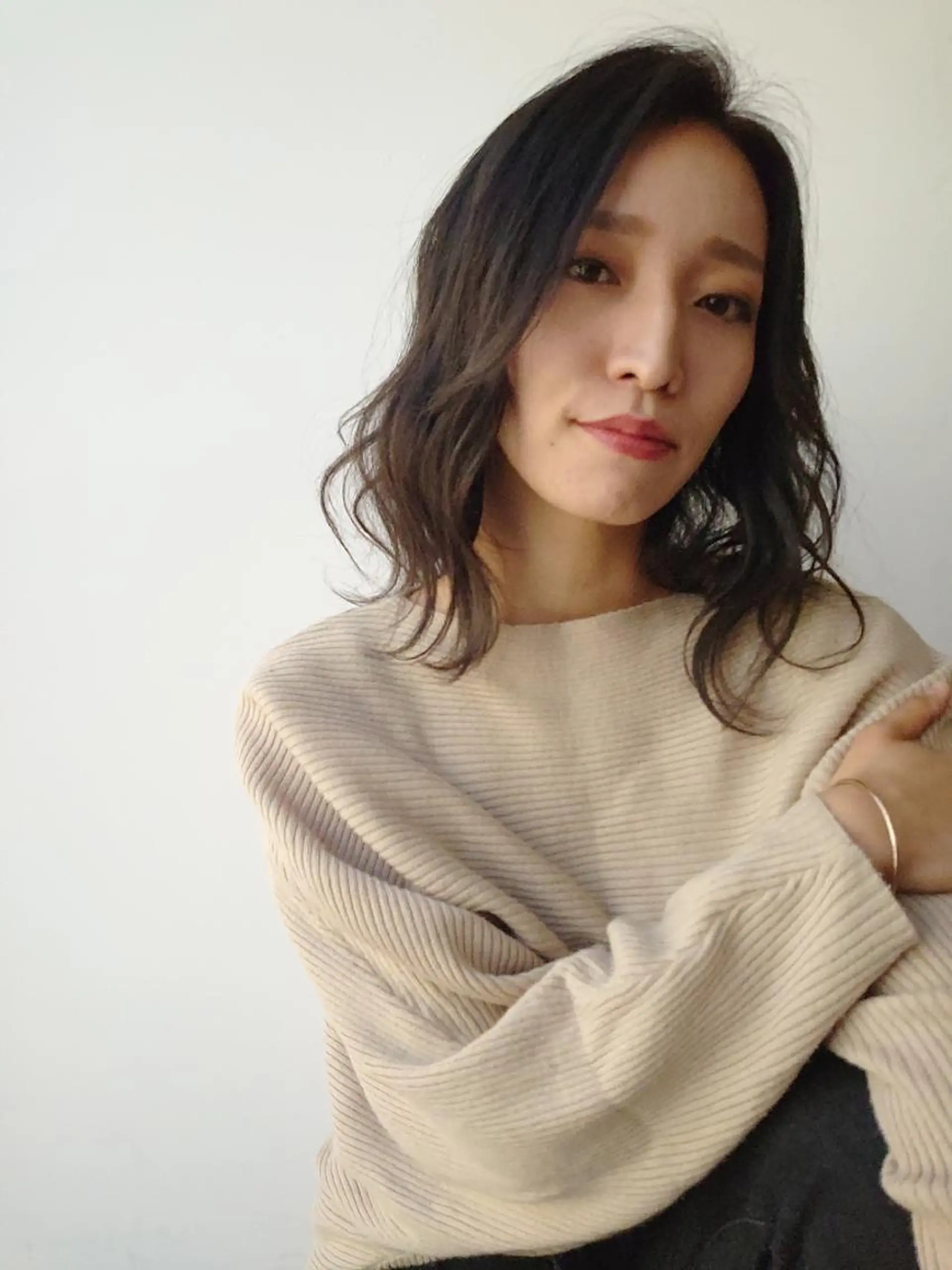 セミロング 東梅田/美髪矯正/ 大貫一輝のヘアスタイル