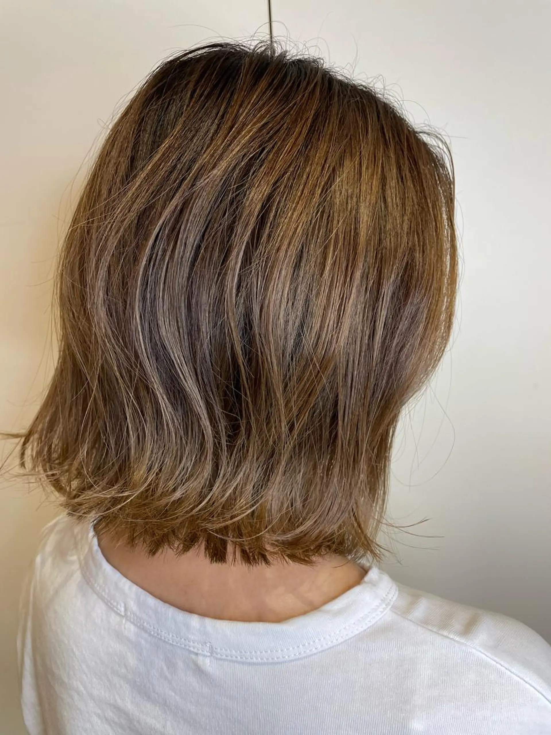 ミディアム カラー その他 NINE＋/代表 ブリーチ特化型サロンのヘアスタイル