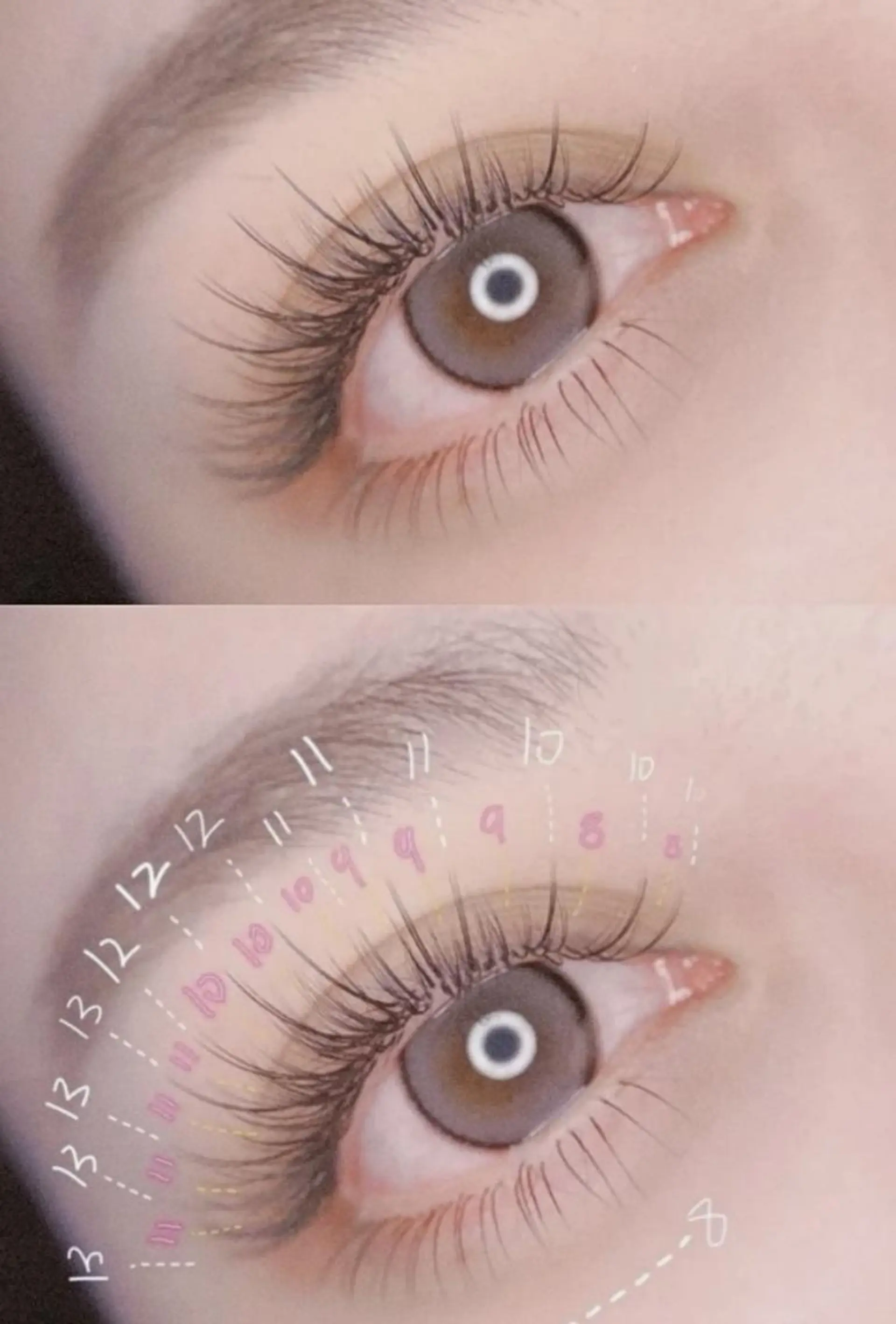 マツエク・マツパ Cute B e au t yのマツエク・マツパデザイン