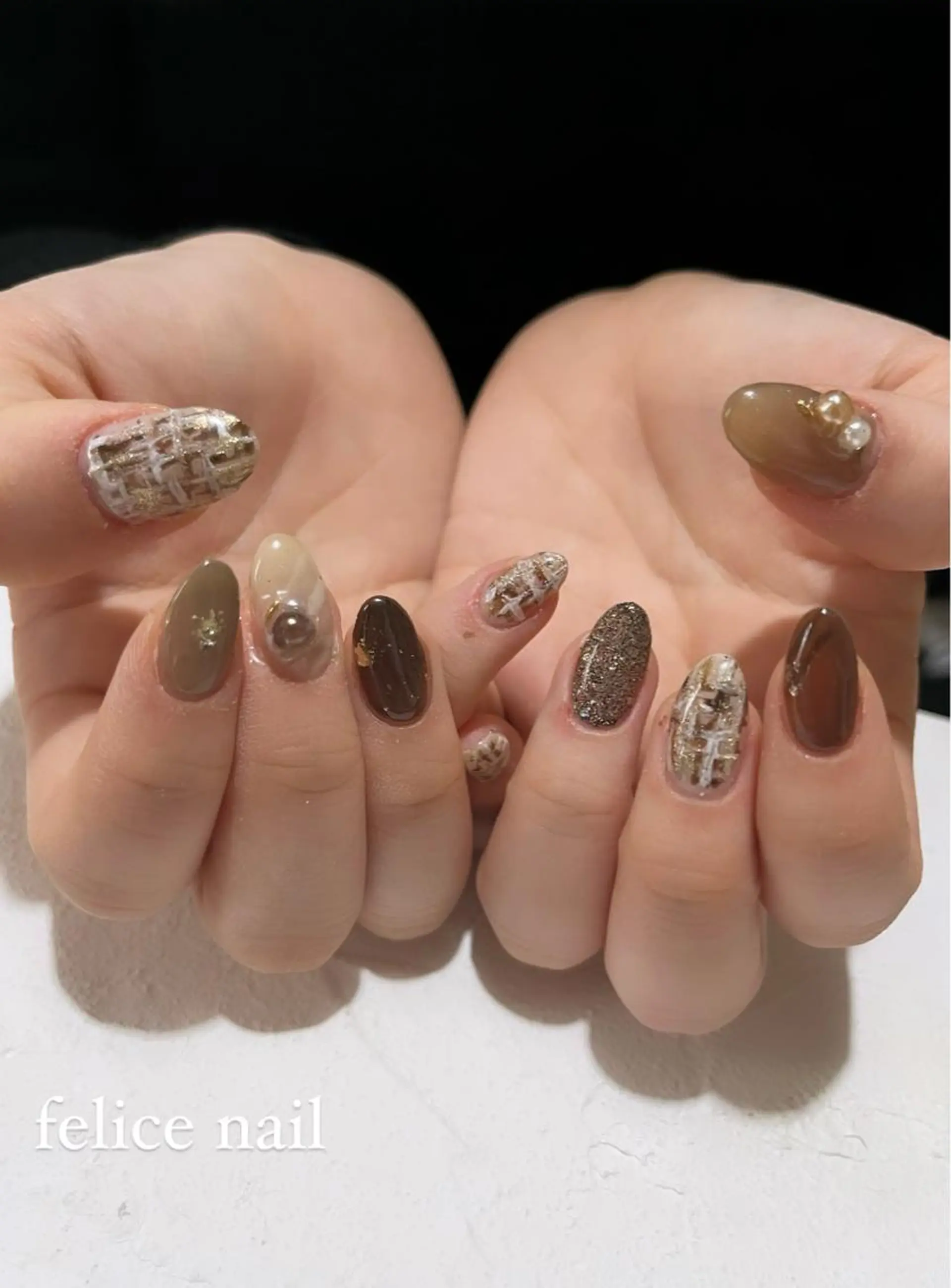 ネイル バレンタイン felice nailのネイルデザイン