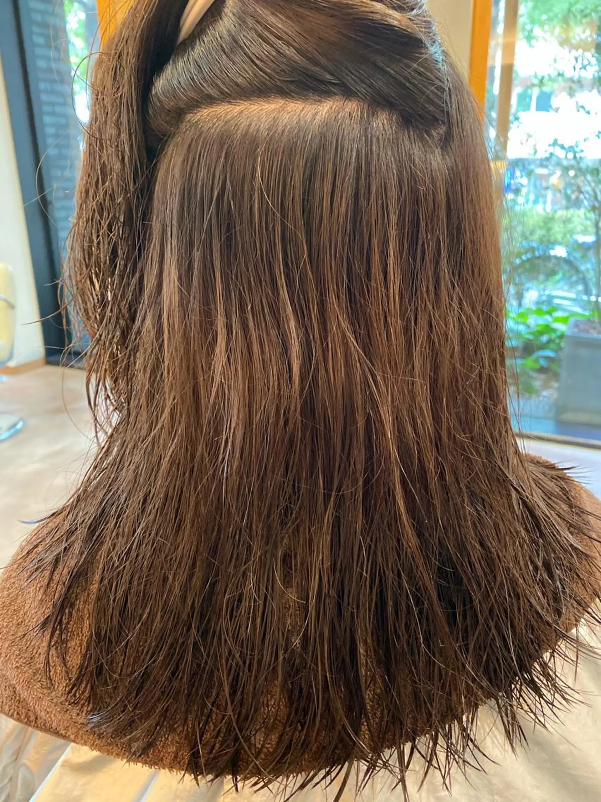 セミロング パーマ 髪質改善🥇津田 【自由が丘】【美髪】のヘアスタイル