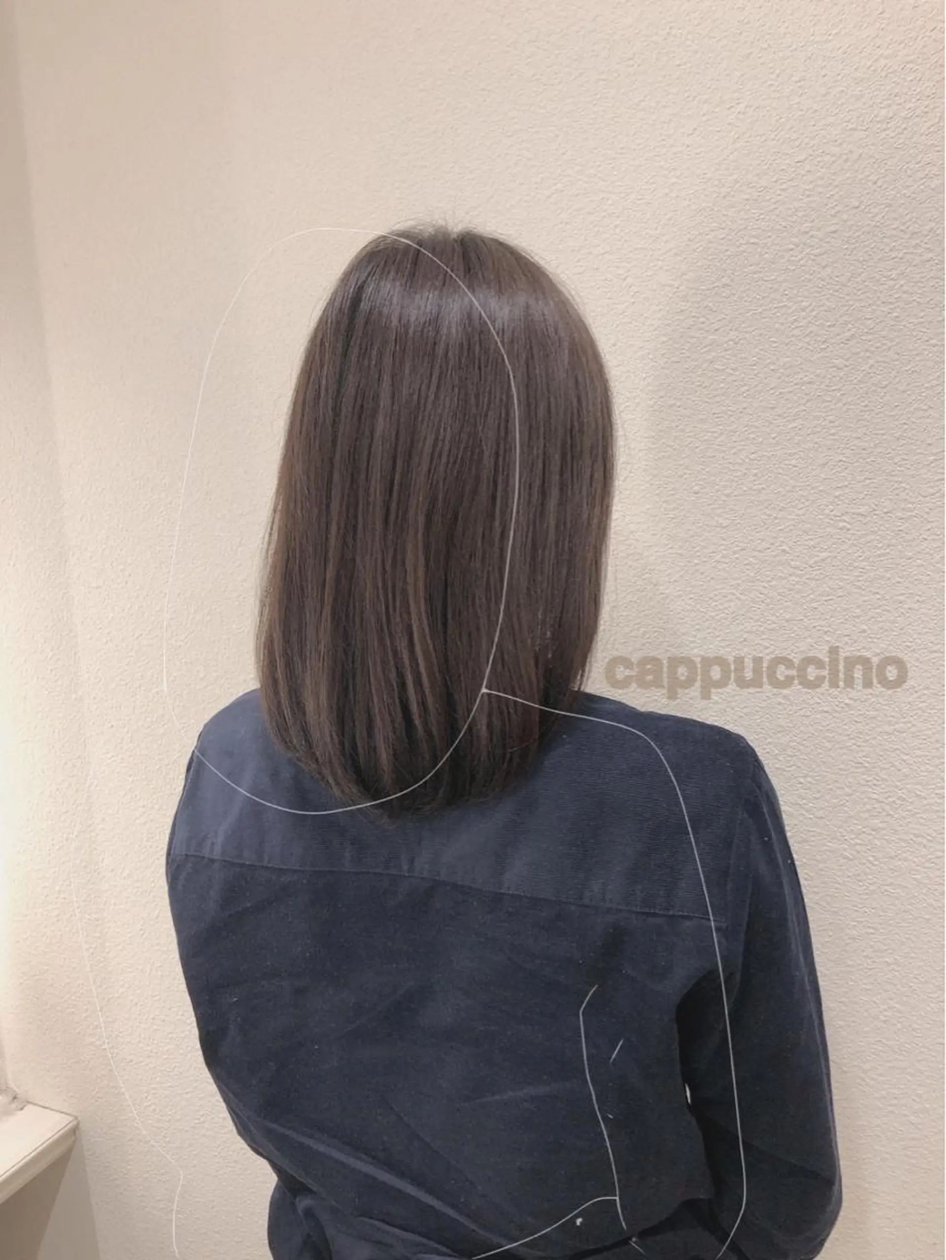 ミディアム カラー ベージュカラー きむら ゆうきのヘアスタイル