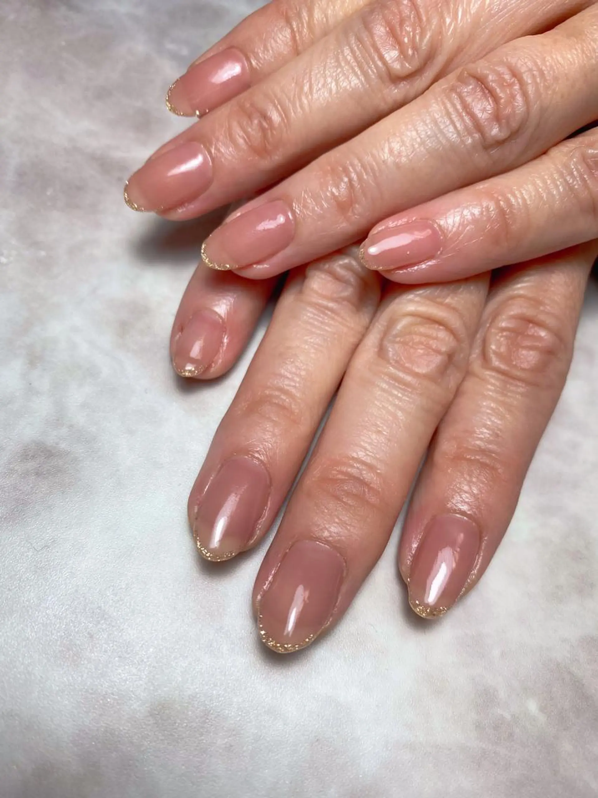 ネイル アイブロウ フレンチネイル ハンドネイル 🌿Charme🌿 MAIのネイルデザイン