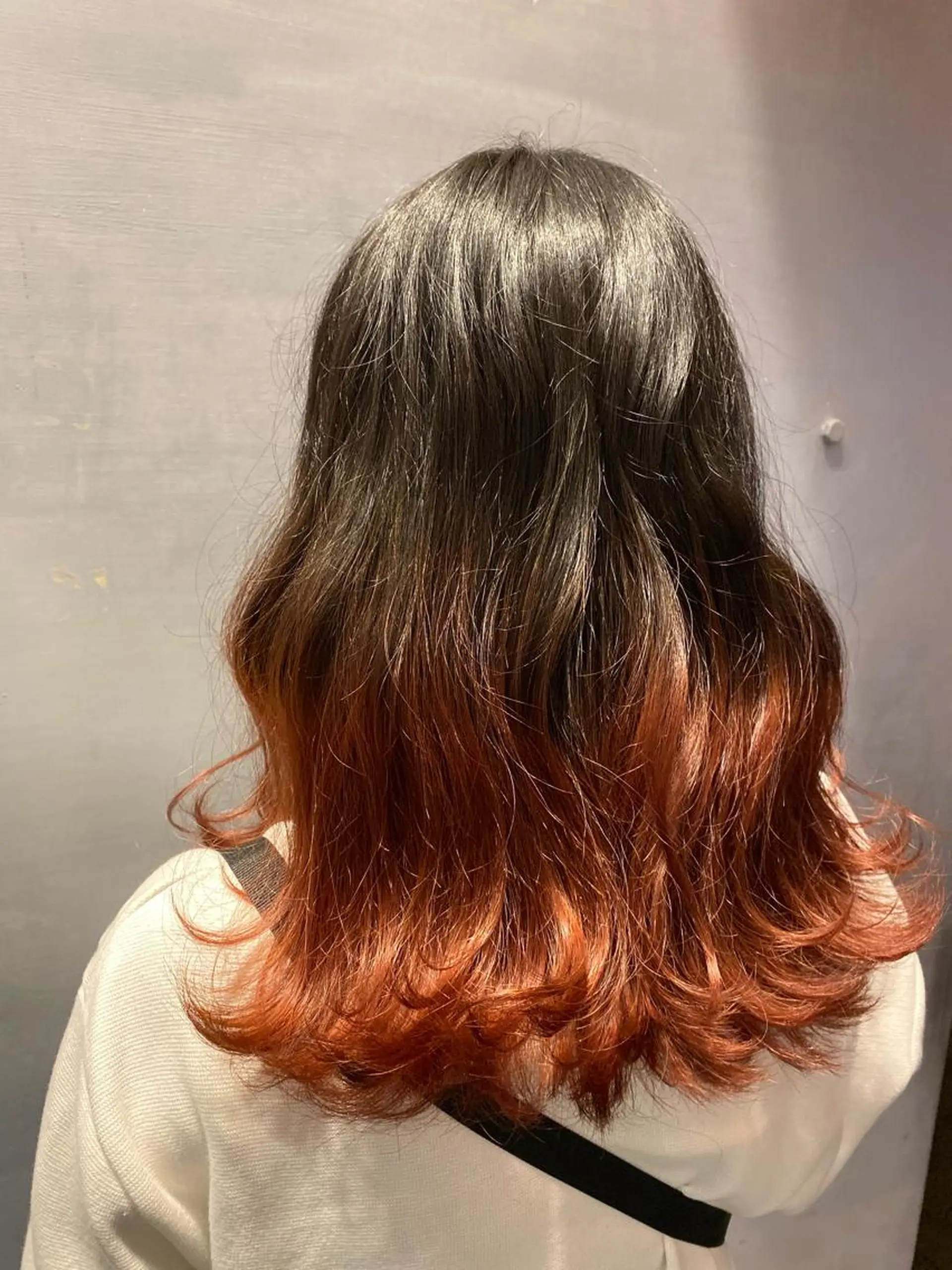 ミディアム カラー brace今里店店長 加井直樹のヘアスタイル