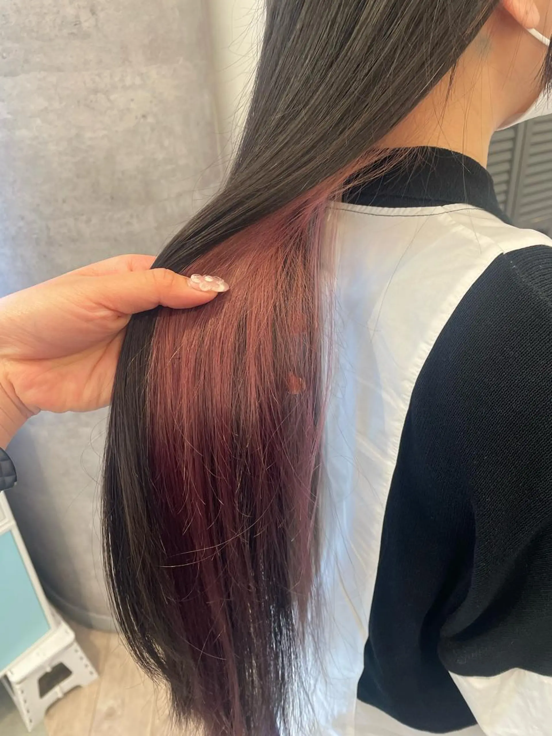 ロング カラー ヘアカラー 韓国ハイトーンカラー kana♡のヘアスタイル