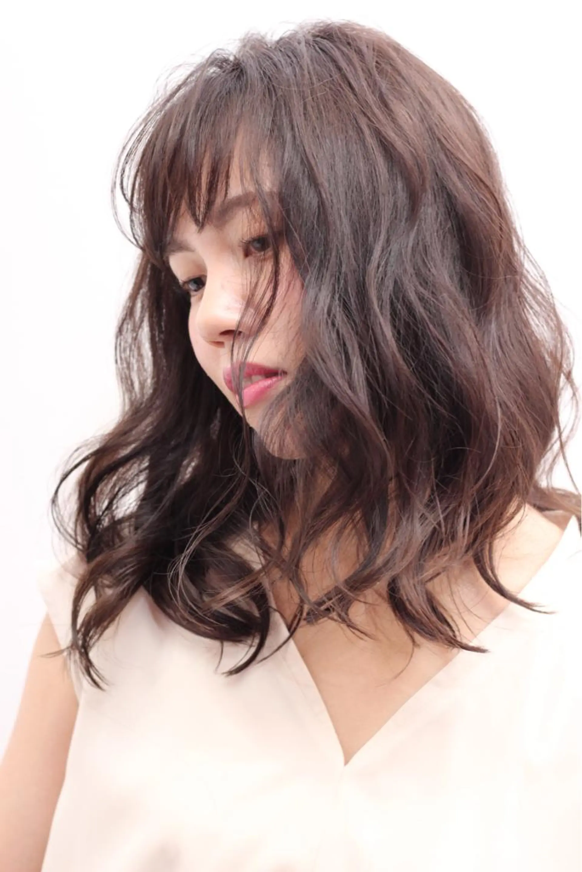 ミディアム 【無料でパーマ】 一木快斗のヘアスタイル