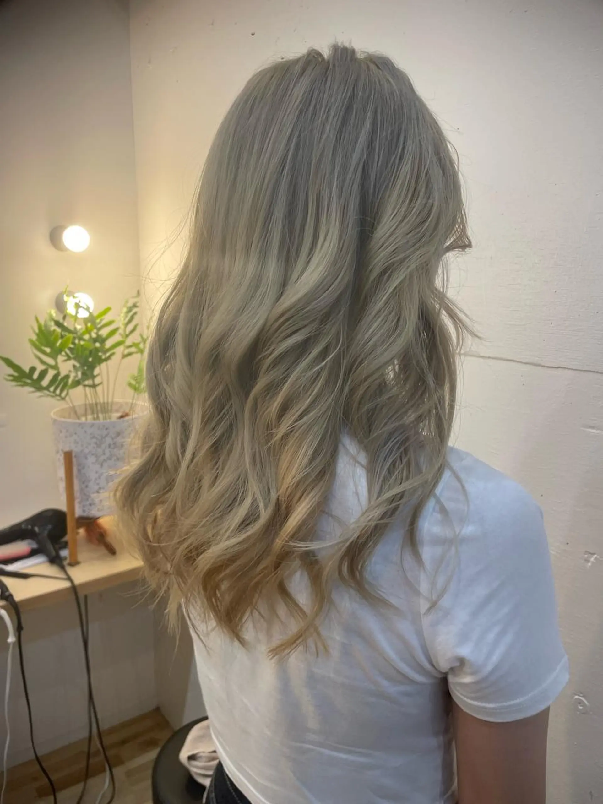 セミロング 松下 颯のヘアスタイル