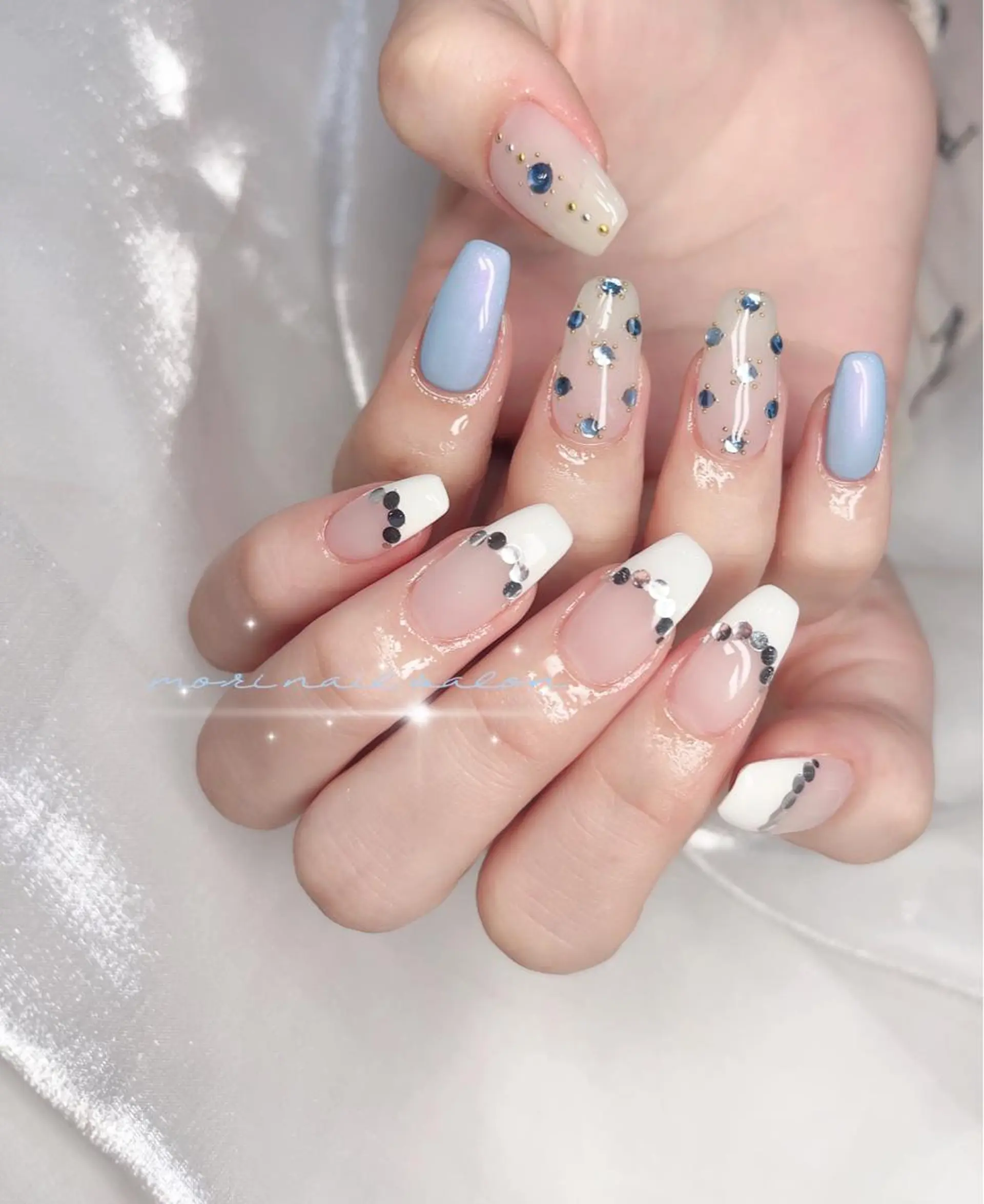 ネイル ハンドネイル 森 ネイルサロンのネイルデザイン