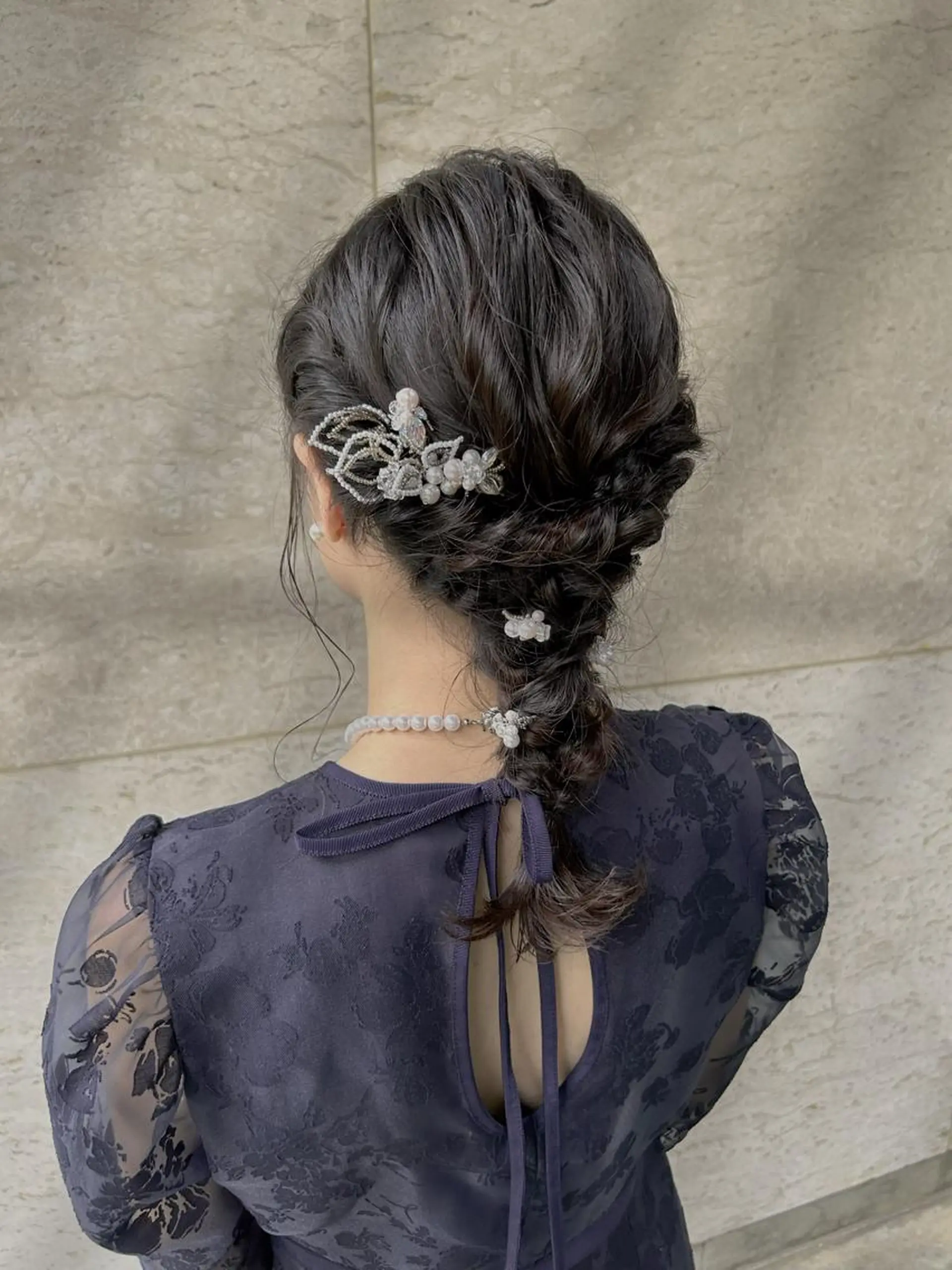 ミディアム ヘアアレンジ ヘアセット 12日🙆‍♀️ 💐🤍理保のヘアスタイル