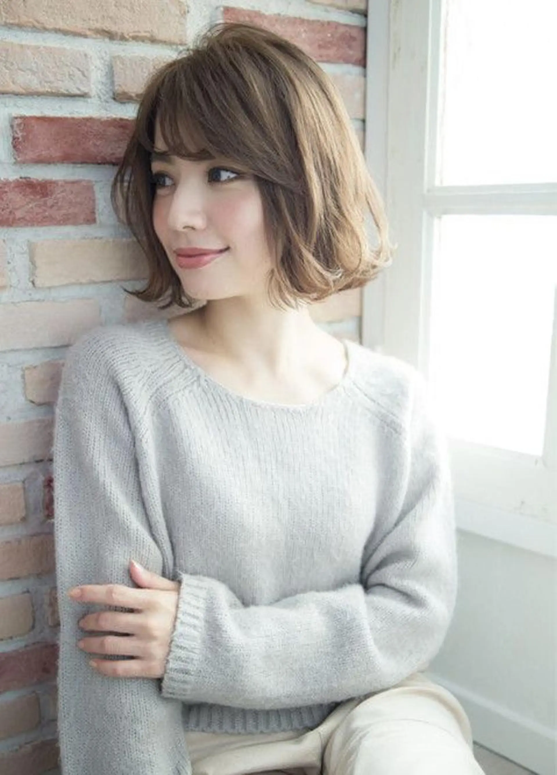 ミディアム 【公式】amble luxe池袋東口🩷のヘアスタイル