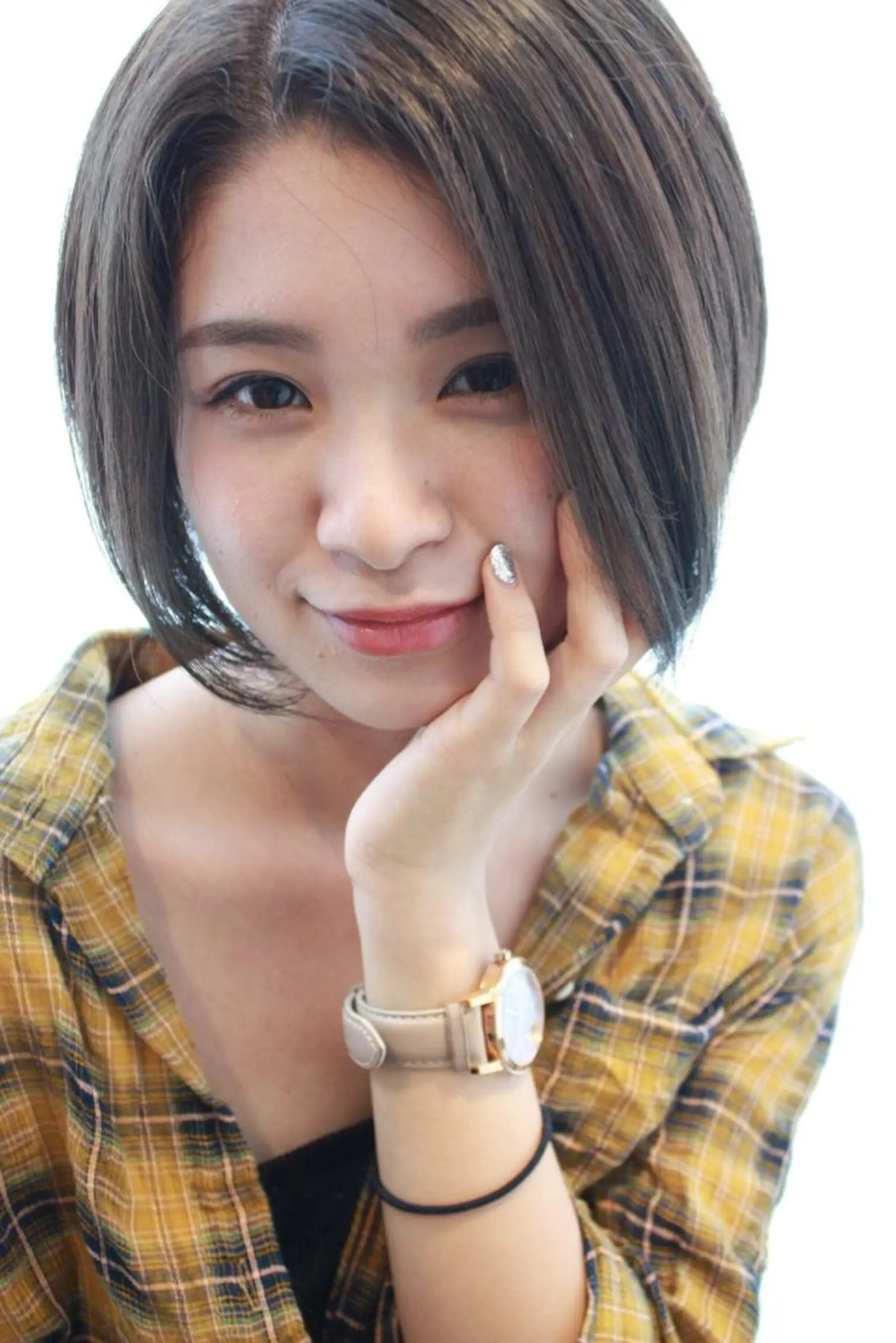 ショート カラー ブリーチ イルミナカラー 髪質改善 トリートメント tuuli トゥーリのヘアスタイル