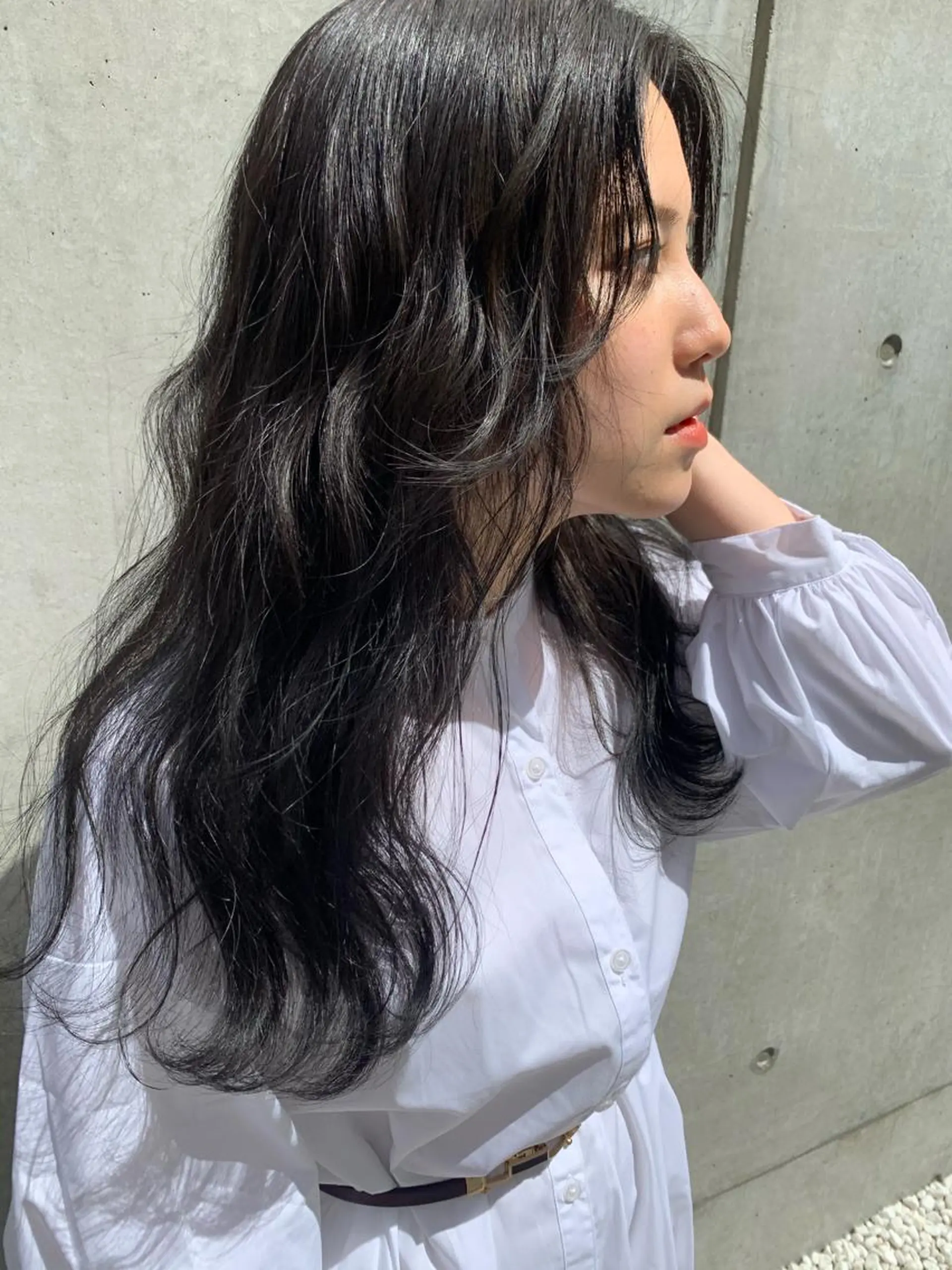 セミロング カラー 🌷小野田 睦🌷のヘアスタイル