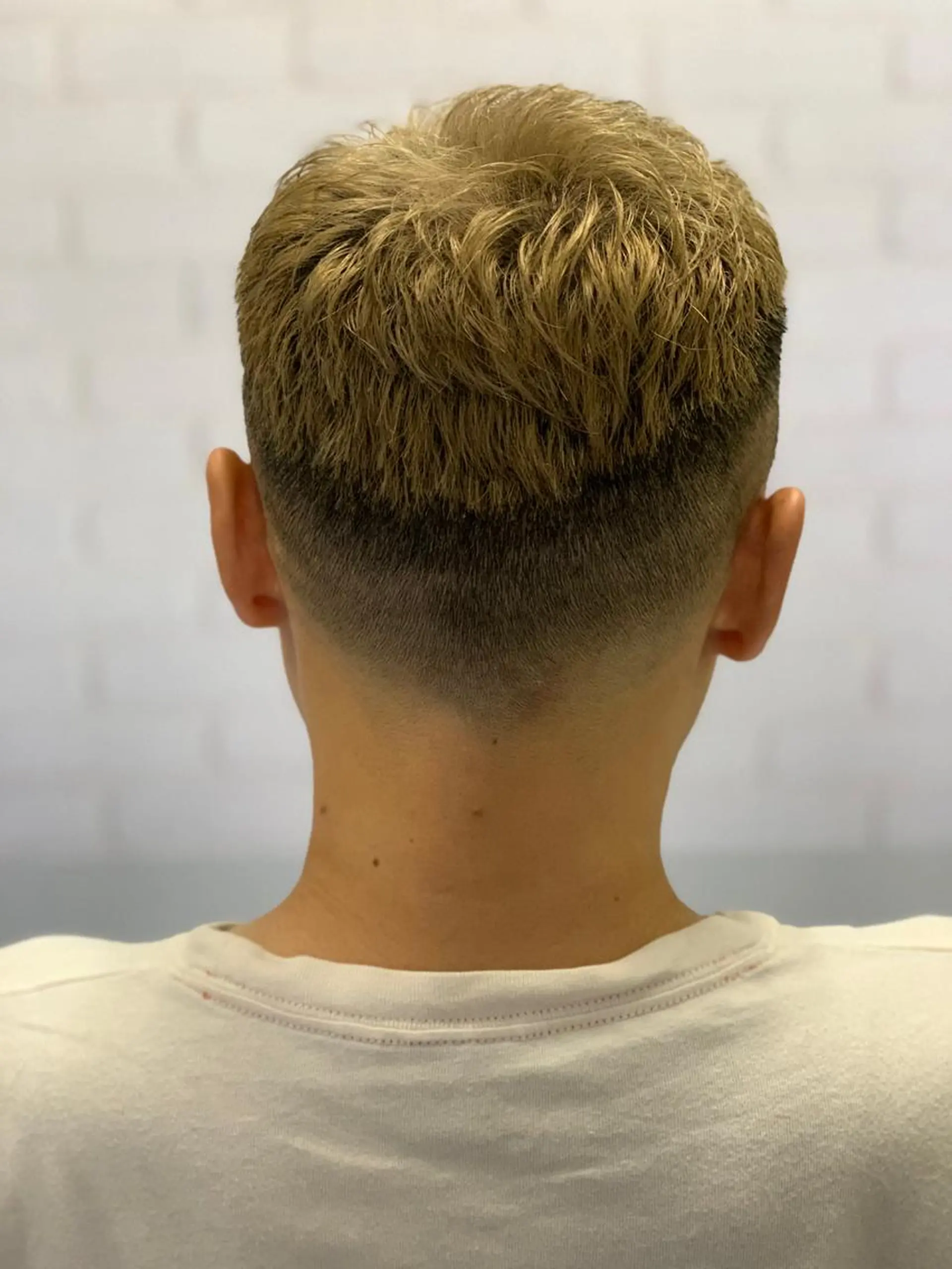 ショート メンズ ビジネス フェードカット 刈り上げ 似合わせカット 田中 心のヘアスタイル